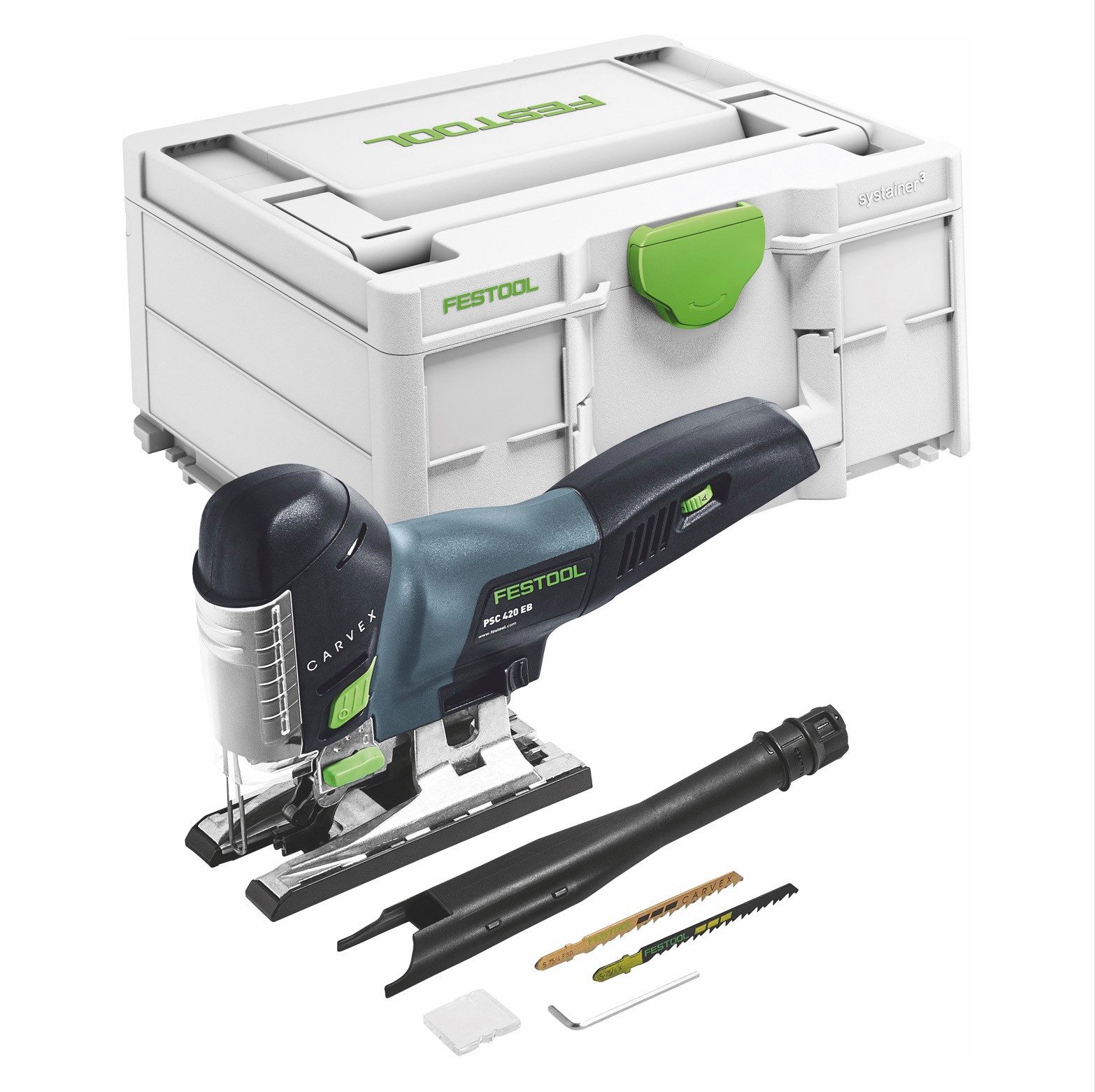 FESTOOL Kompakt-Handkreissäge PSC 420 EB-Basic 18 V 120 mm + Systainer (576521) - ohne Akku, Lader