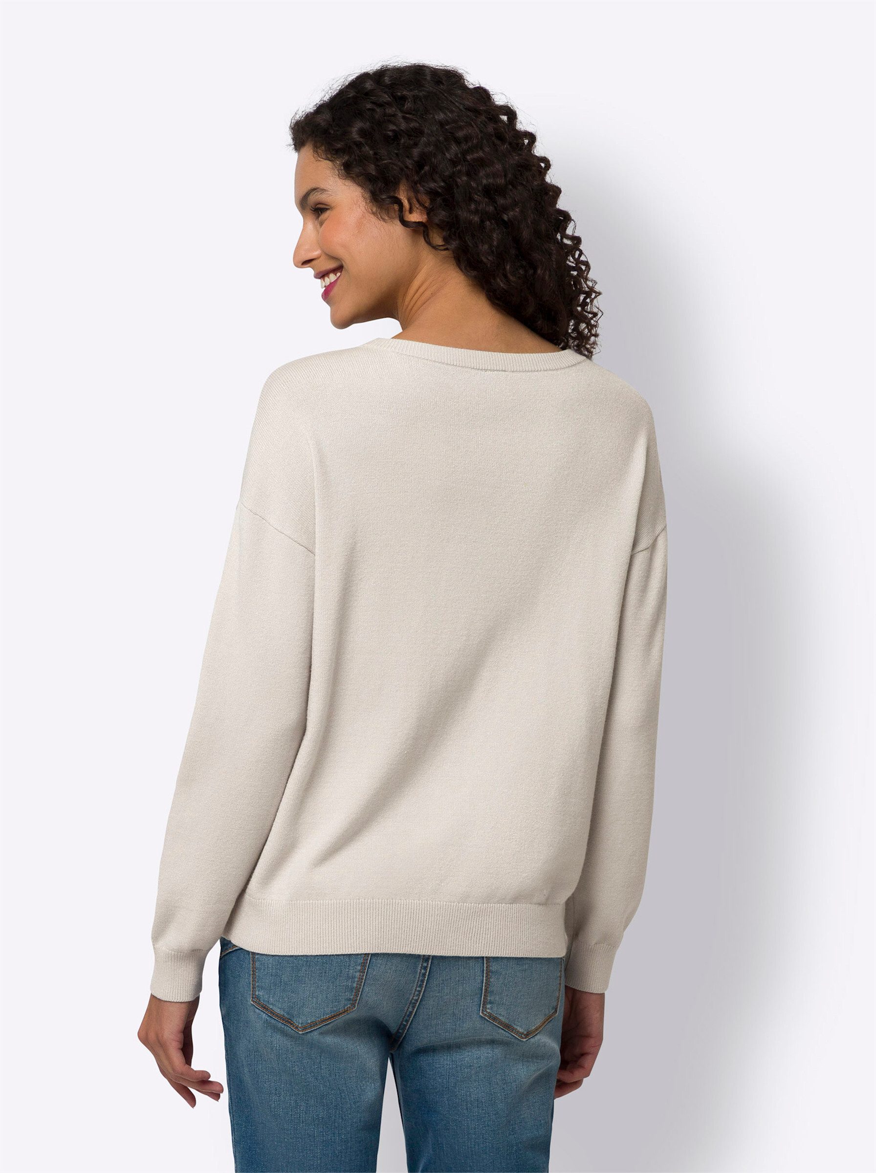 heine Strickpullover Feinstrickpullover .