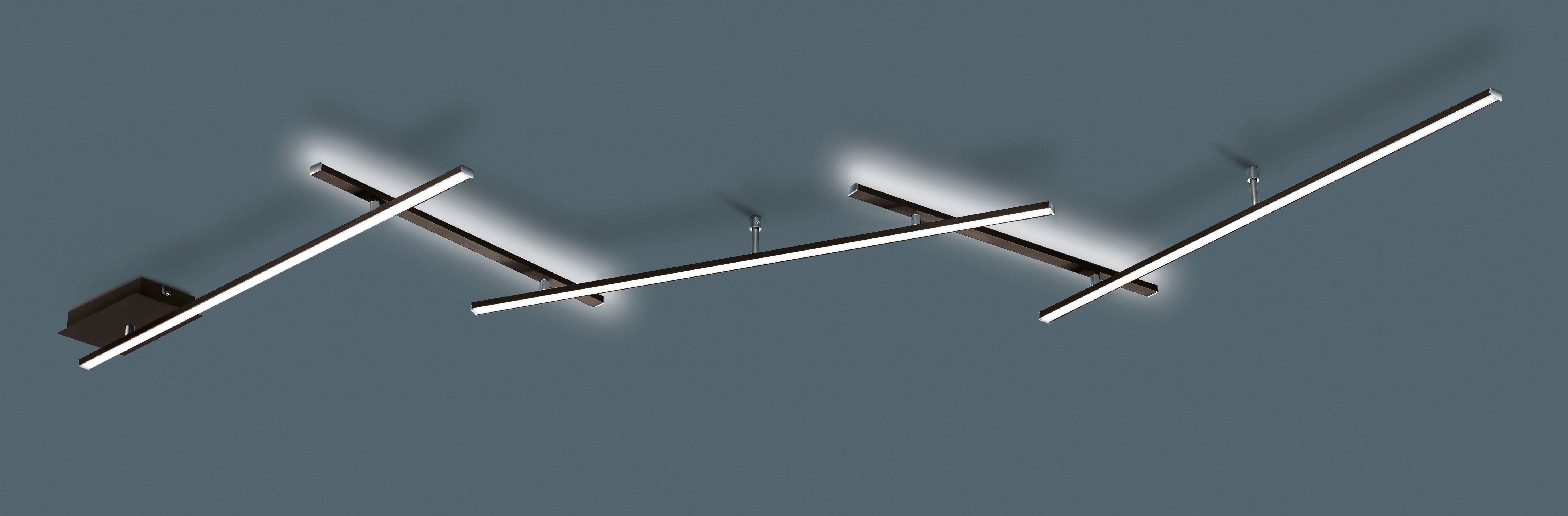 TRIO Leuchten LED Deckenleuchte INDIRA, dimmbare Deckenlampe mit 25W warmwe günstig online kaufen