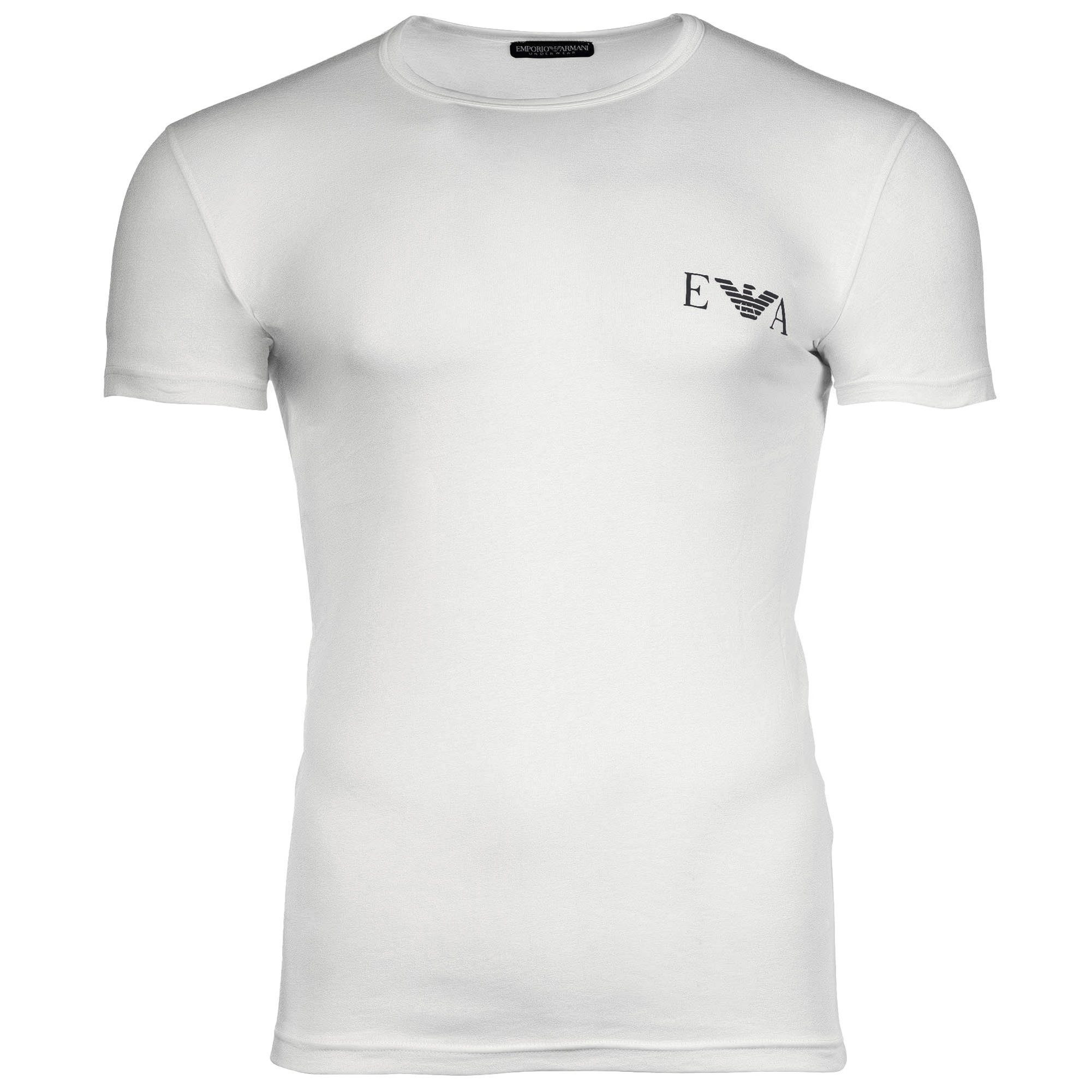 Emporio Armani T-Shirt Herren T-Shirt 2er Pack Baumwolle BOLD MONOGRAM (Pac günstig online kaufen