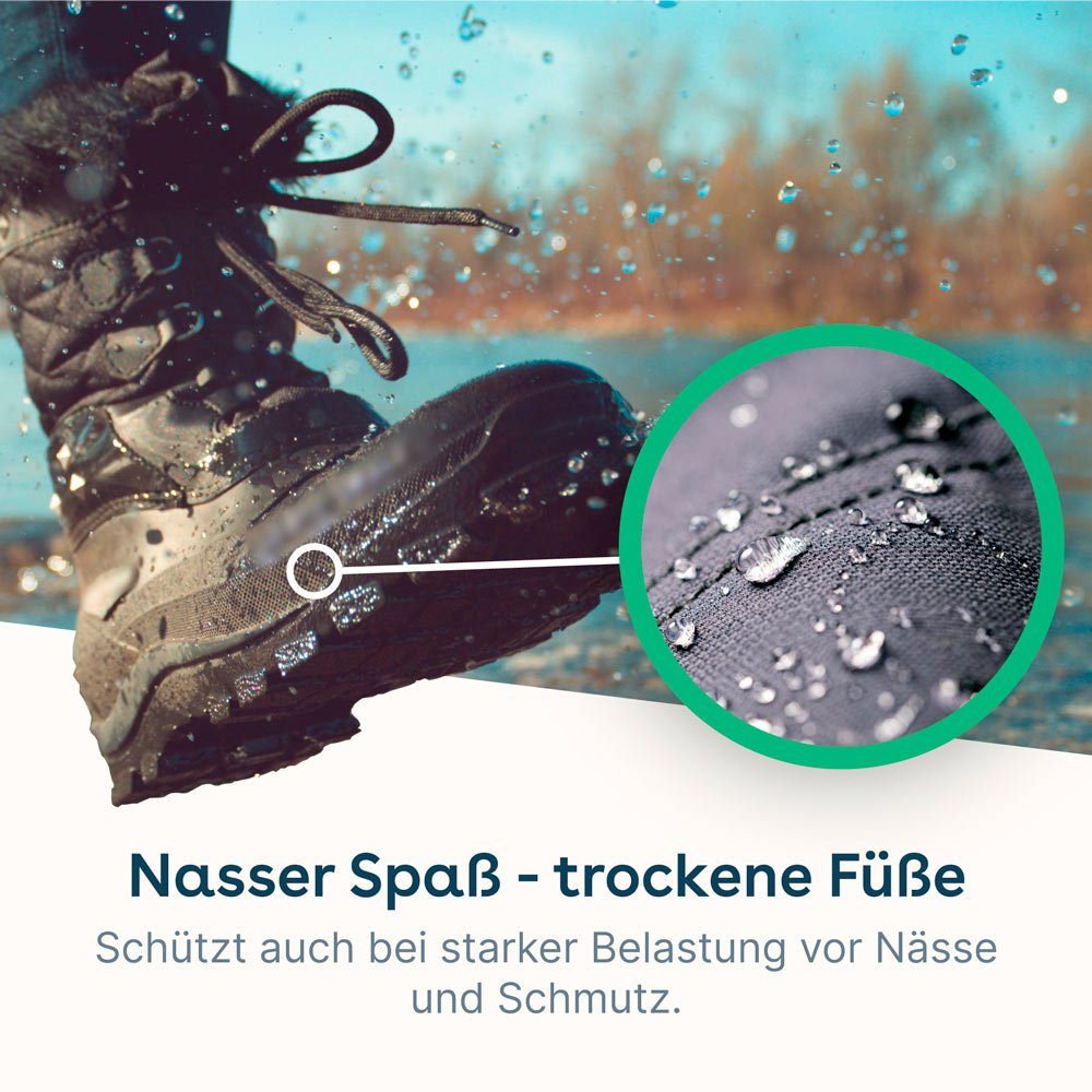 eco:fy Schuh-Imprägnierung Schuh-Imprägnierspray (1 St), Flasche aus 100% recyceltem Kunststoff