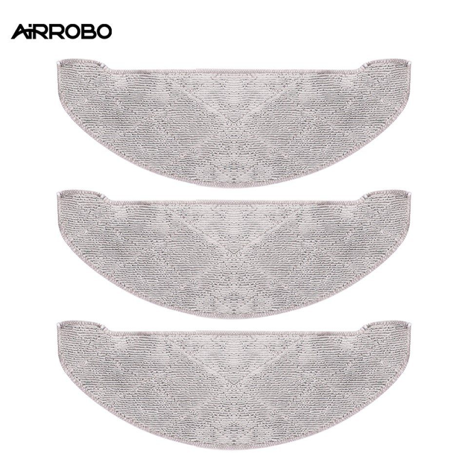 AIRROBO Wischmopp Wischtuch Zubehör für T10+ Roboter-Staubsauger, 3 Stück/Pack