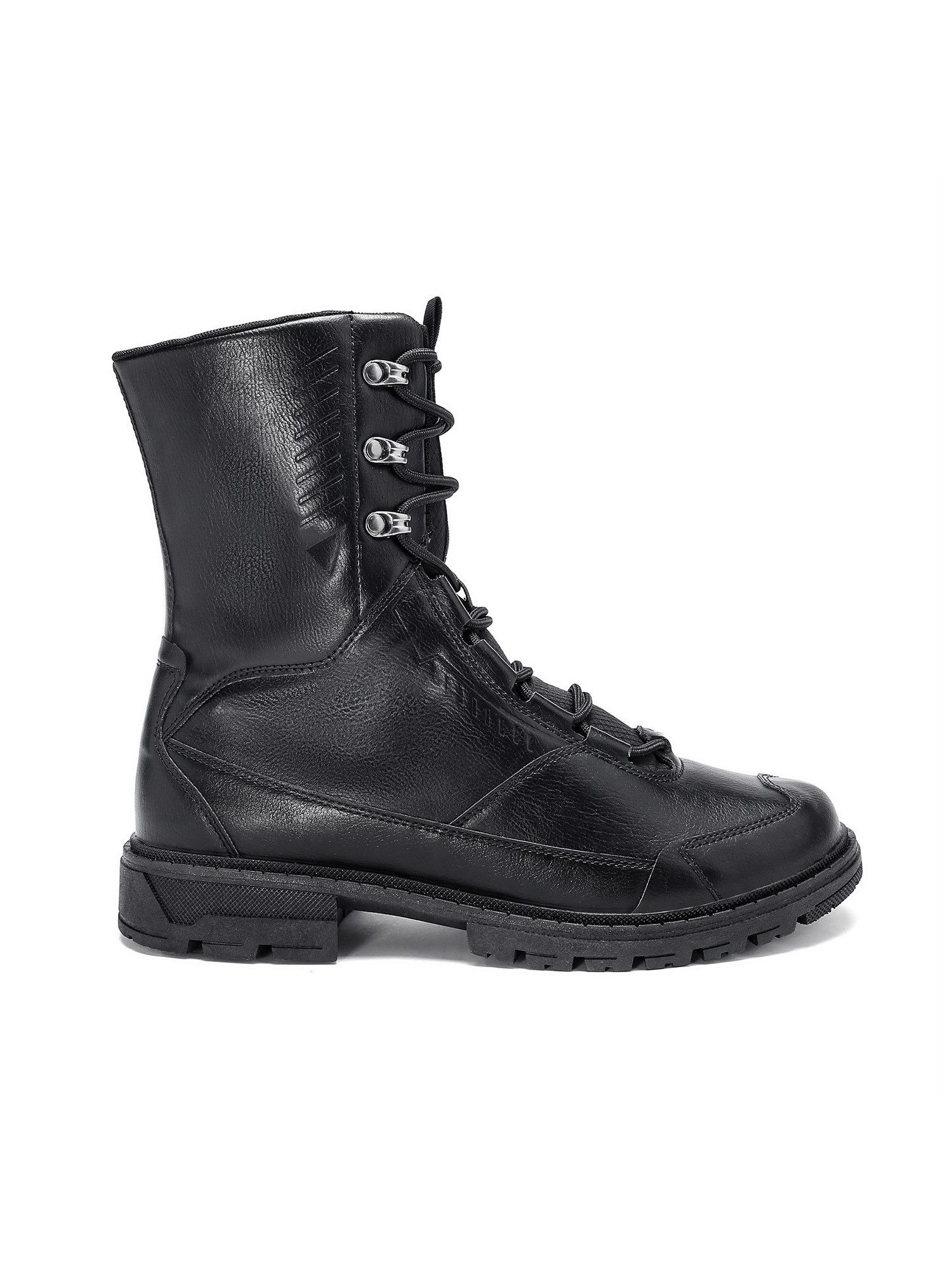 YOUTHUP Stiefel Herren Martinstiefel, Retro-Workwear-Look, Hochschaft-Wanderstiefel.
