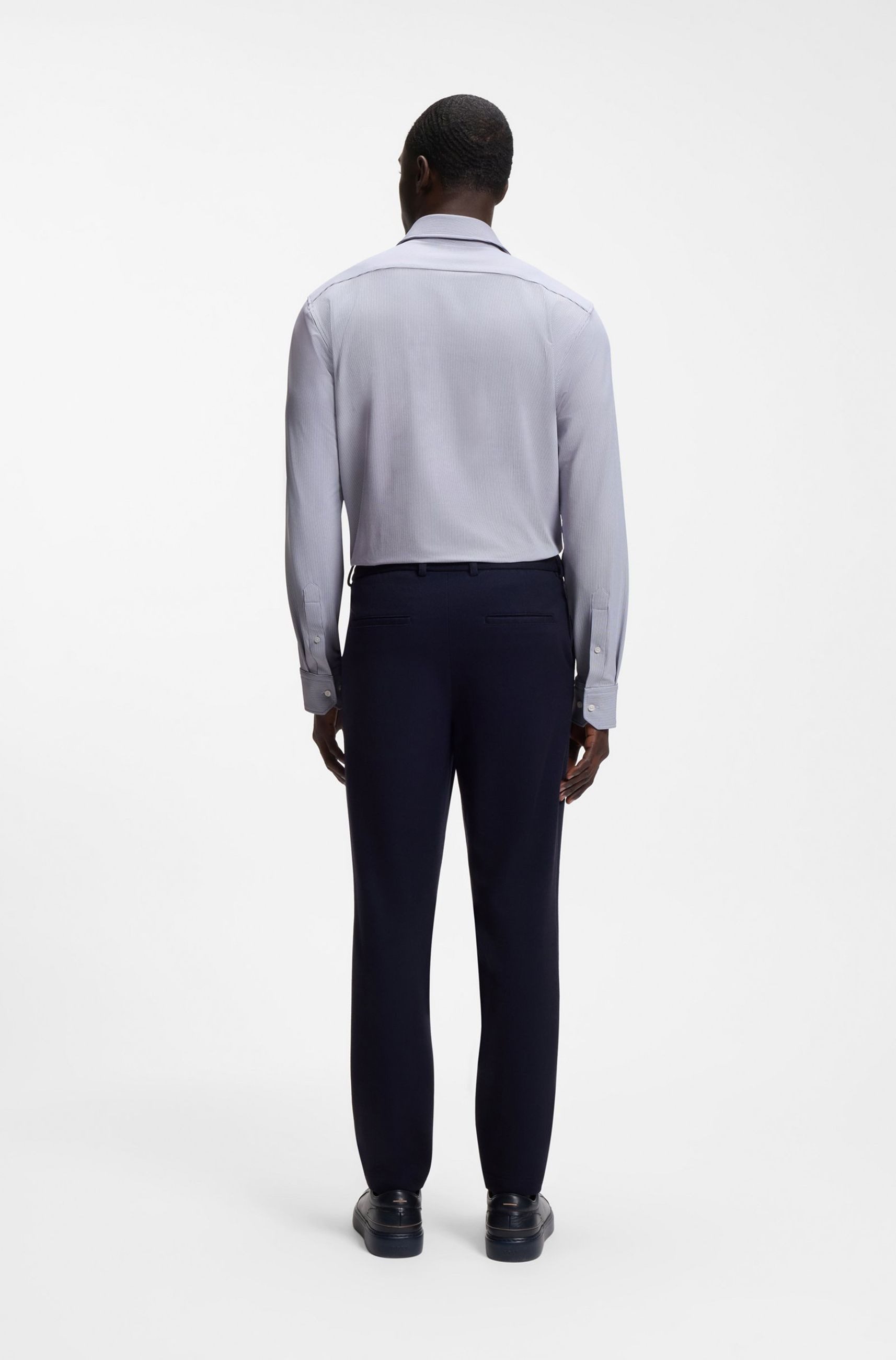 BOSS Businesshemd P-Joe aus Stretch-Jersey (1-tlg)