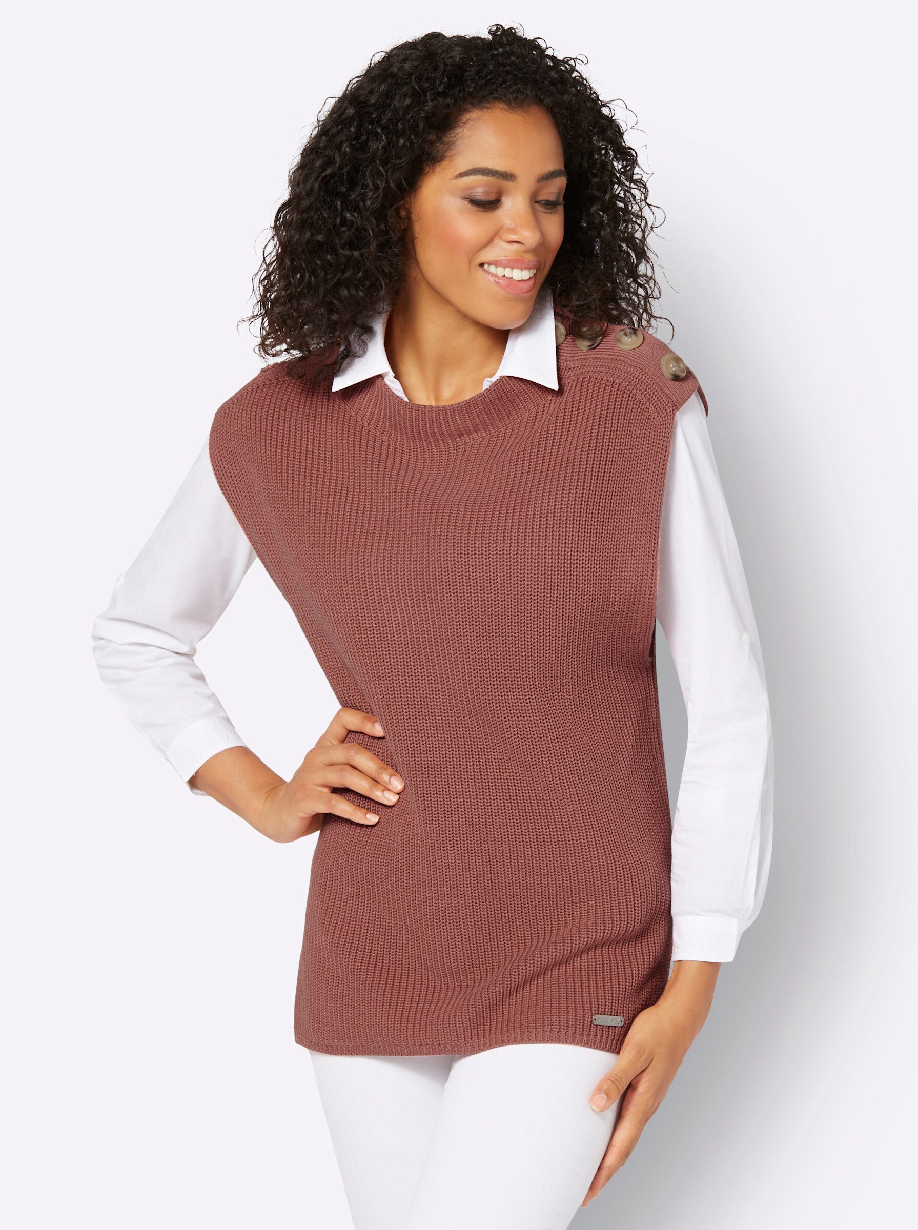 Strickpullover Pullunder