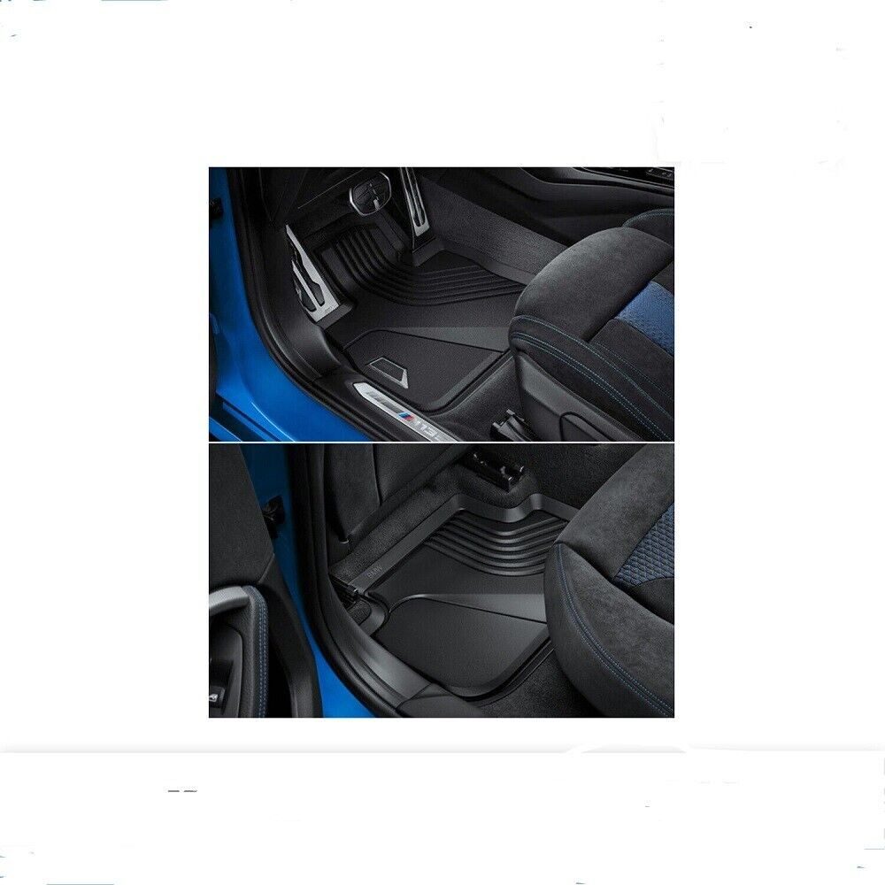 BMW Auto-Fußmatte BMW 1er F40 Allwetter Fussmatten Set vorne & hinten 51472469121+123 (1 St)