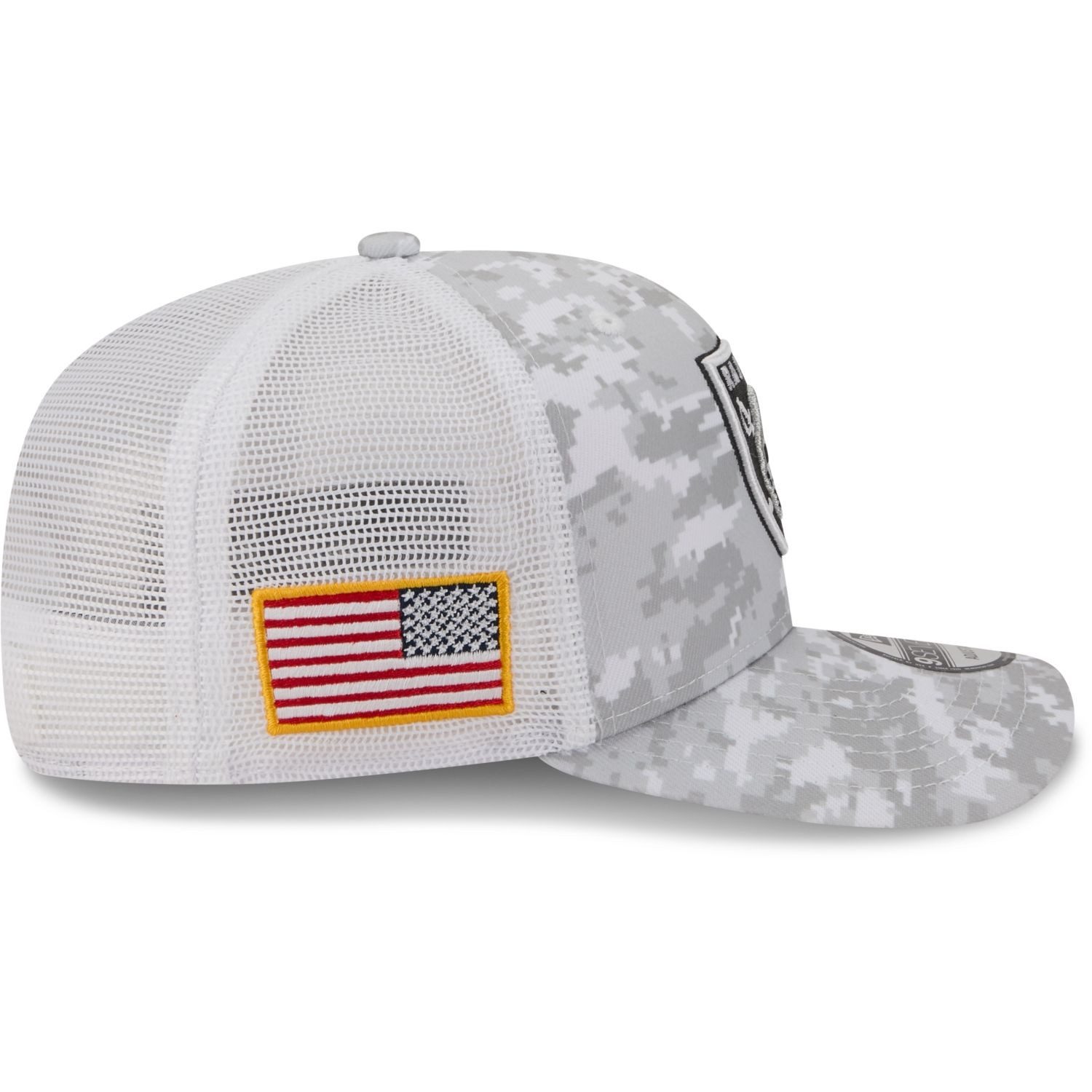 New Era Trucker Cap 9Seventry Trucker SALUTE Las Vegas Raiders