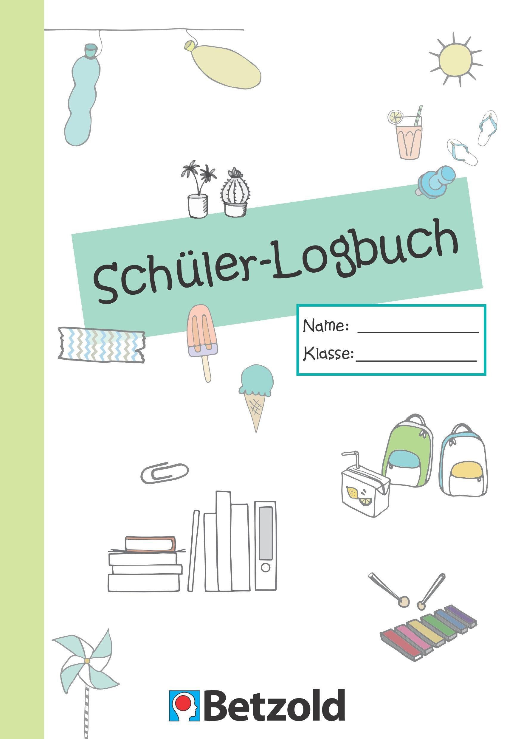 Betzold Lehrerkalender Orgaheft Schüler-Logbuch