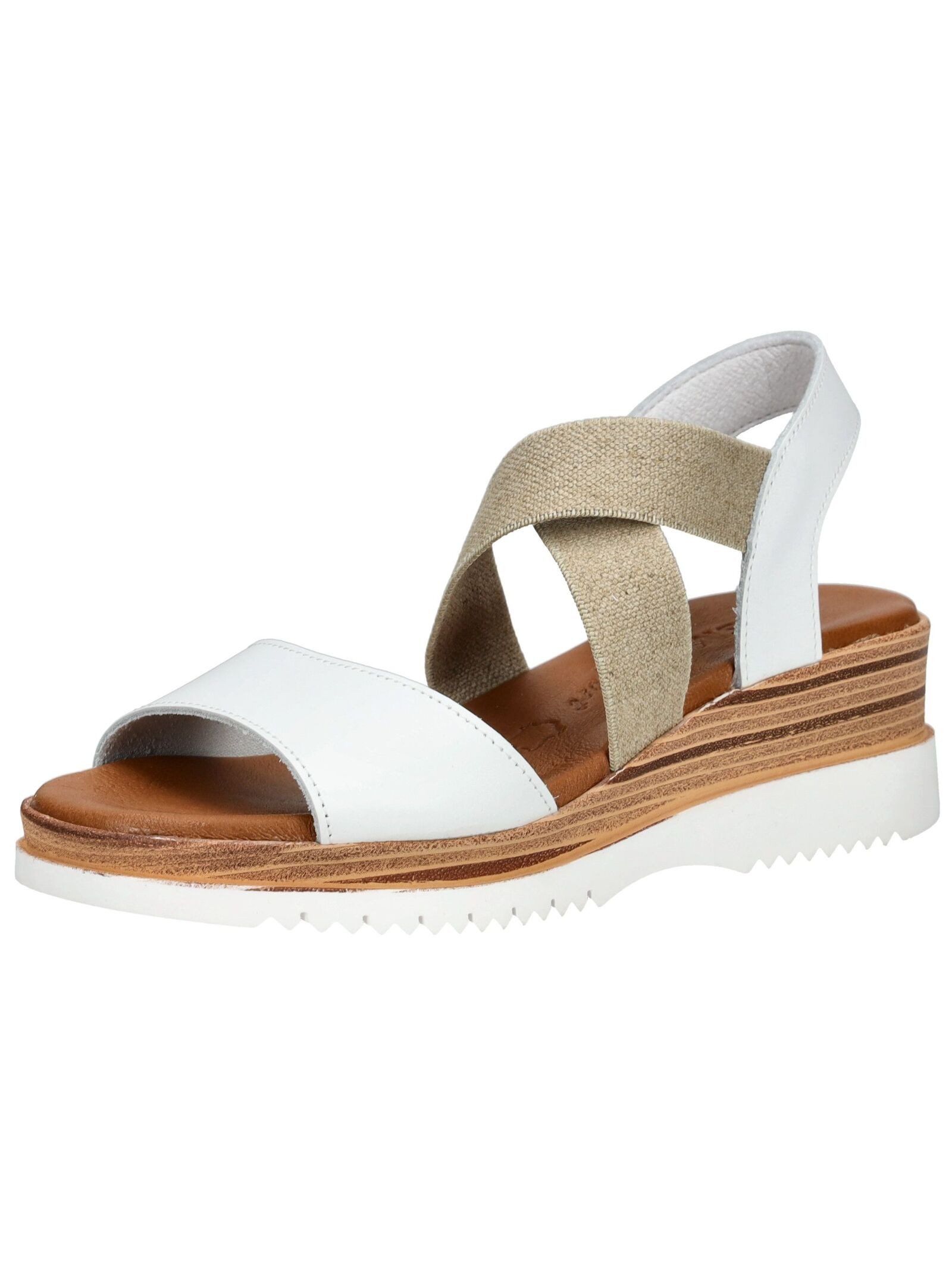 COSMOS Comfort Sandalen Leder Keilsandalette günstig online kaufen
