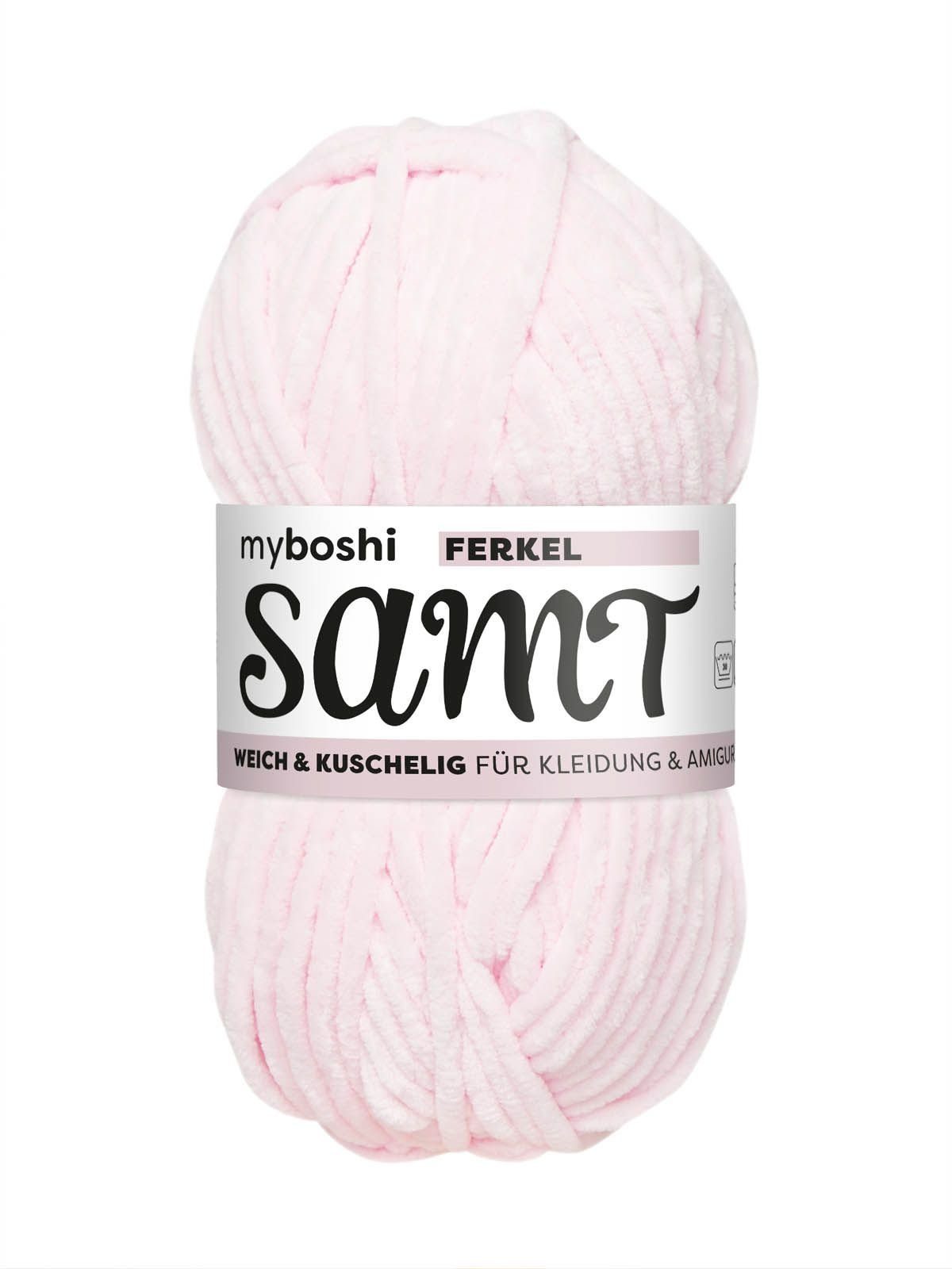 myboshi myboshi Samt, 100% Polyester Häkelwolle
