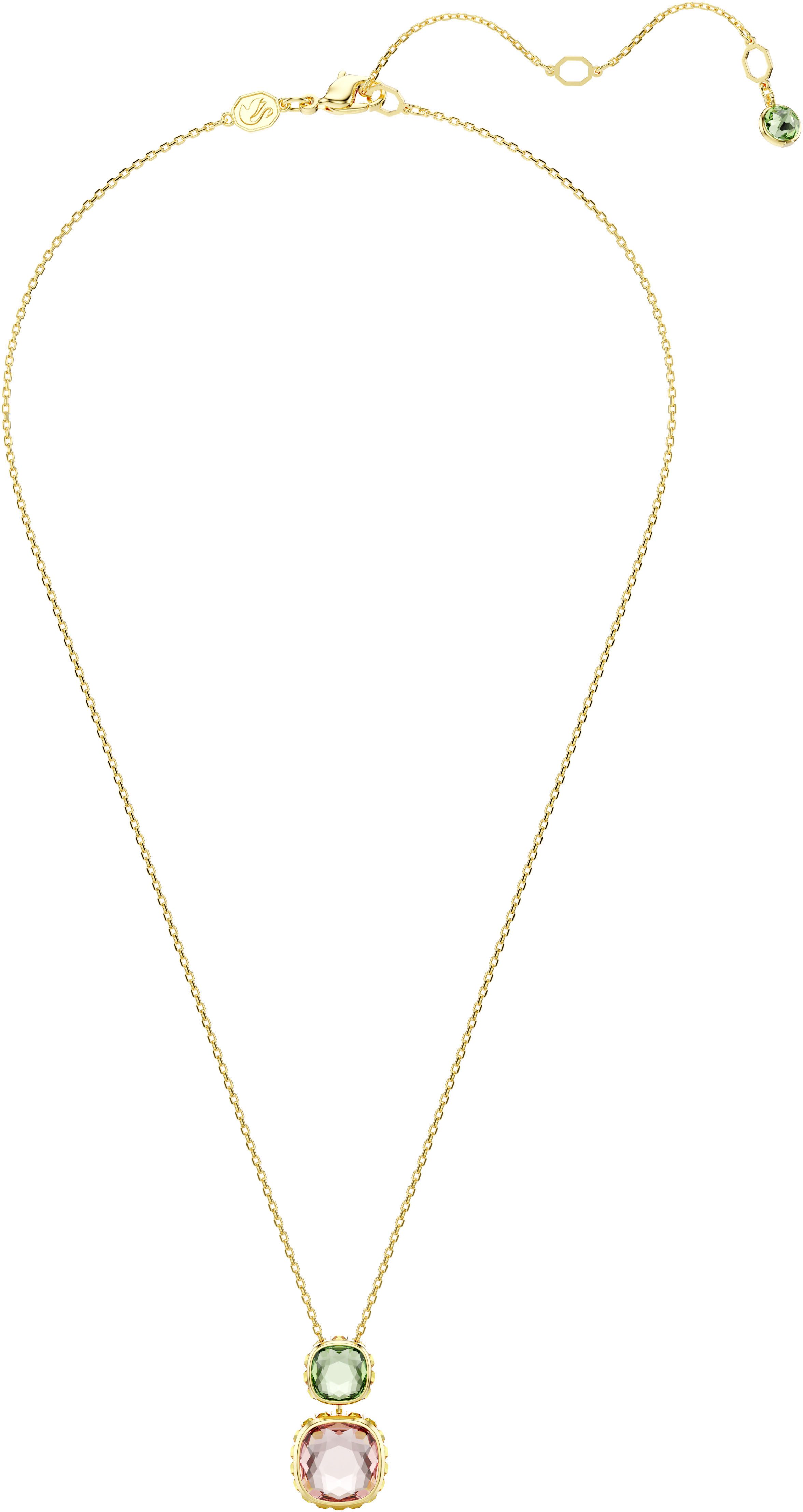 Swarovski Kette mit Anhänger Schmuck Geschenk Chroma Anhänger, mit Swarovsk günstig online kaufen