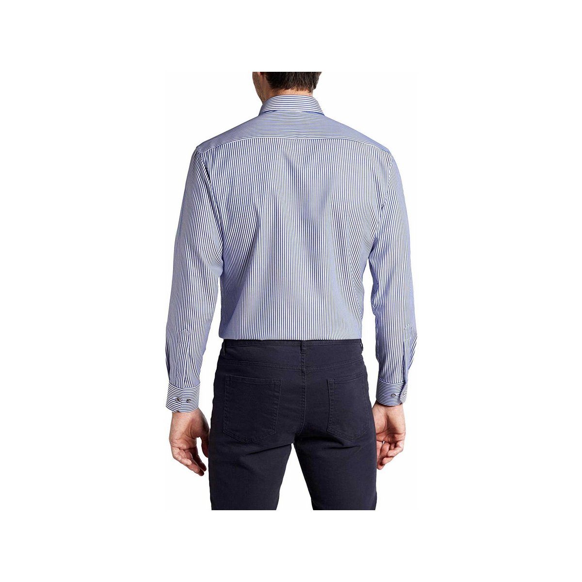 Eterna Businesshemd blau Modern fit (1-tlg., keine Angabe)