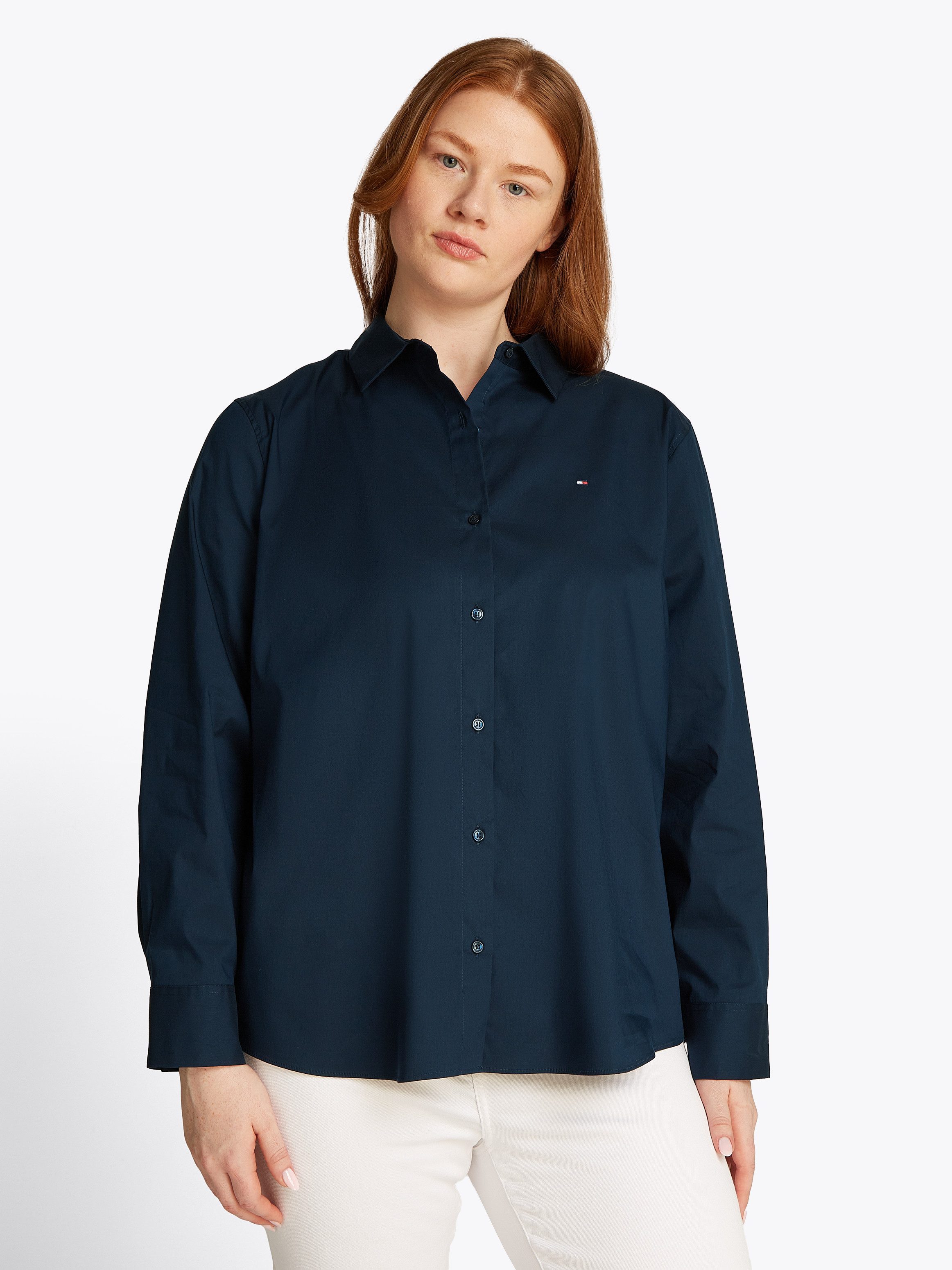 Tommy Hilfiger Curve Hemdbluse CRV ESS günstig online kaufen