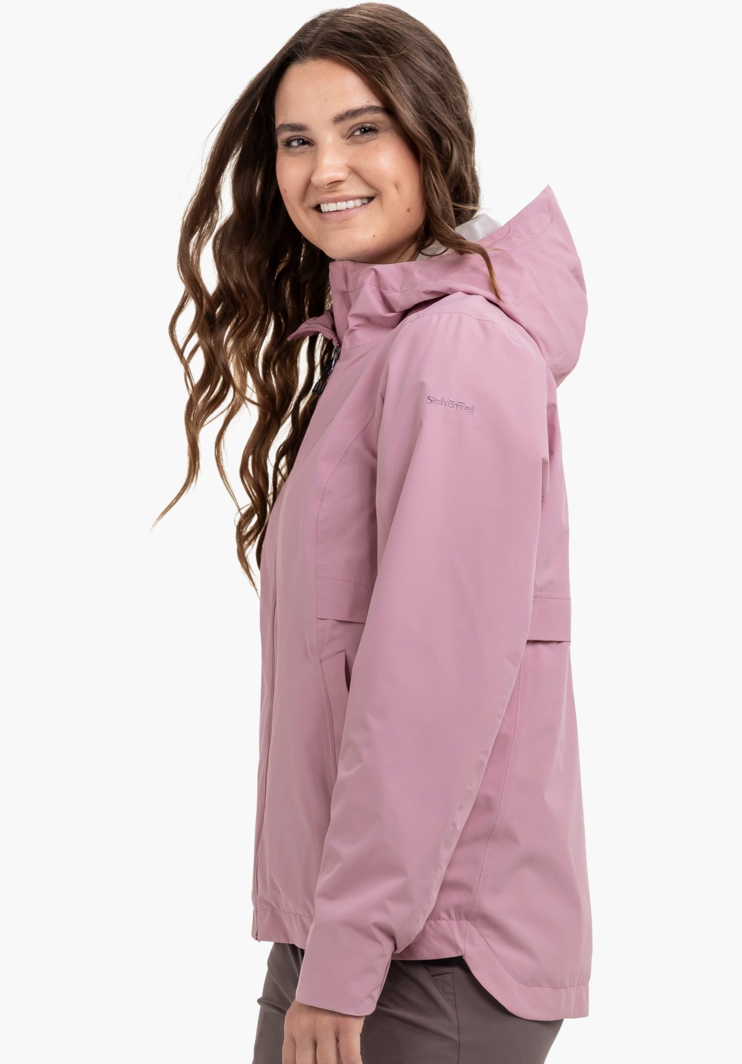 Schöffel Regenjacke Urban Jacket Style Bohorok WMS CS Funktionsjacke Wasserdichte Regenjacke für jeden Tag