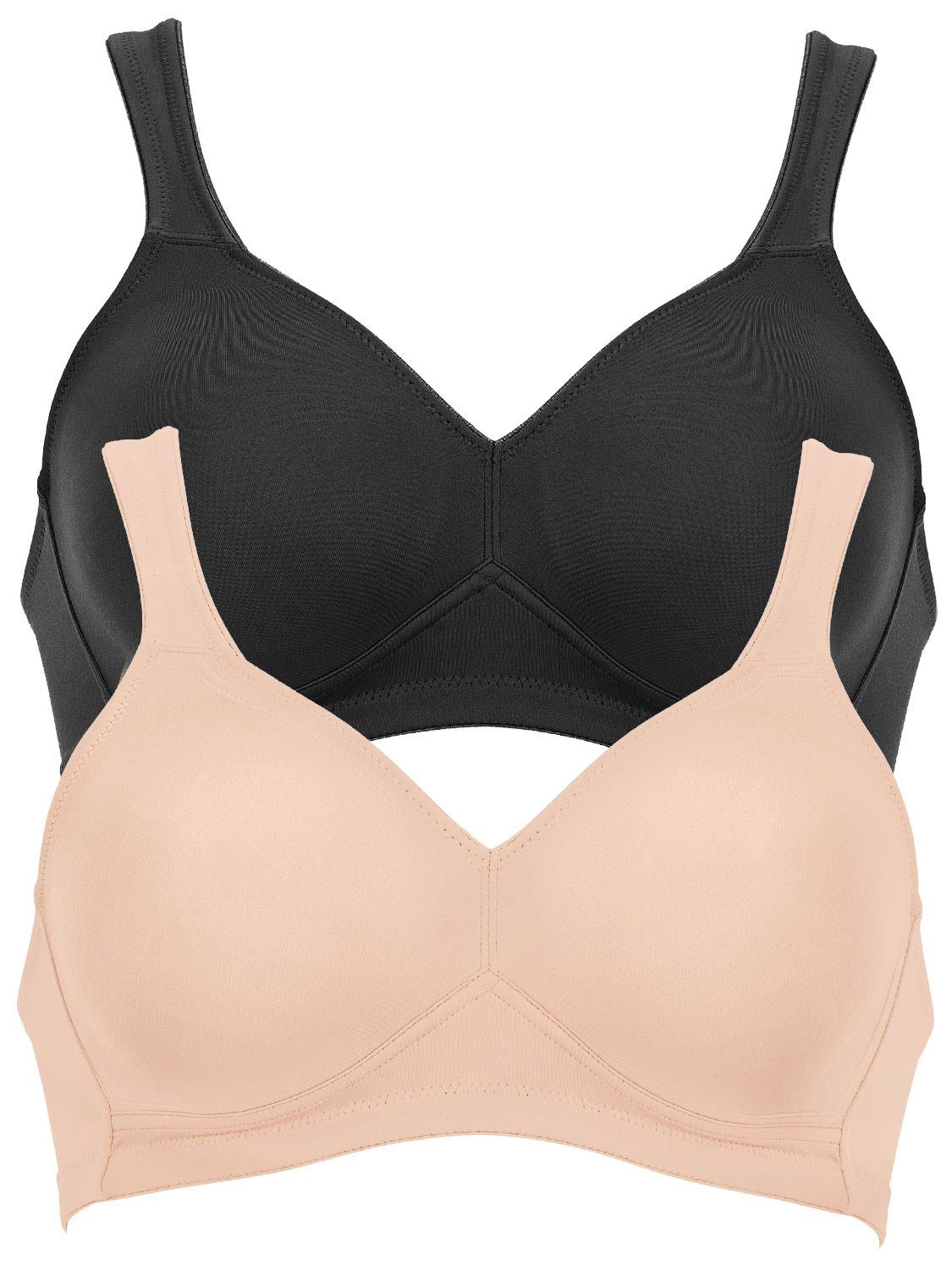 Set: Bügelloser BH BH ohne Bügel Twin