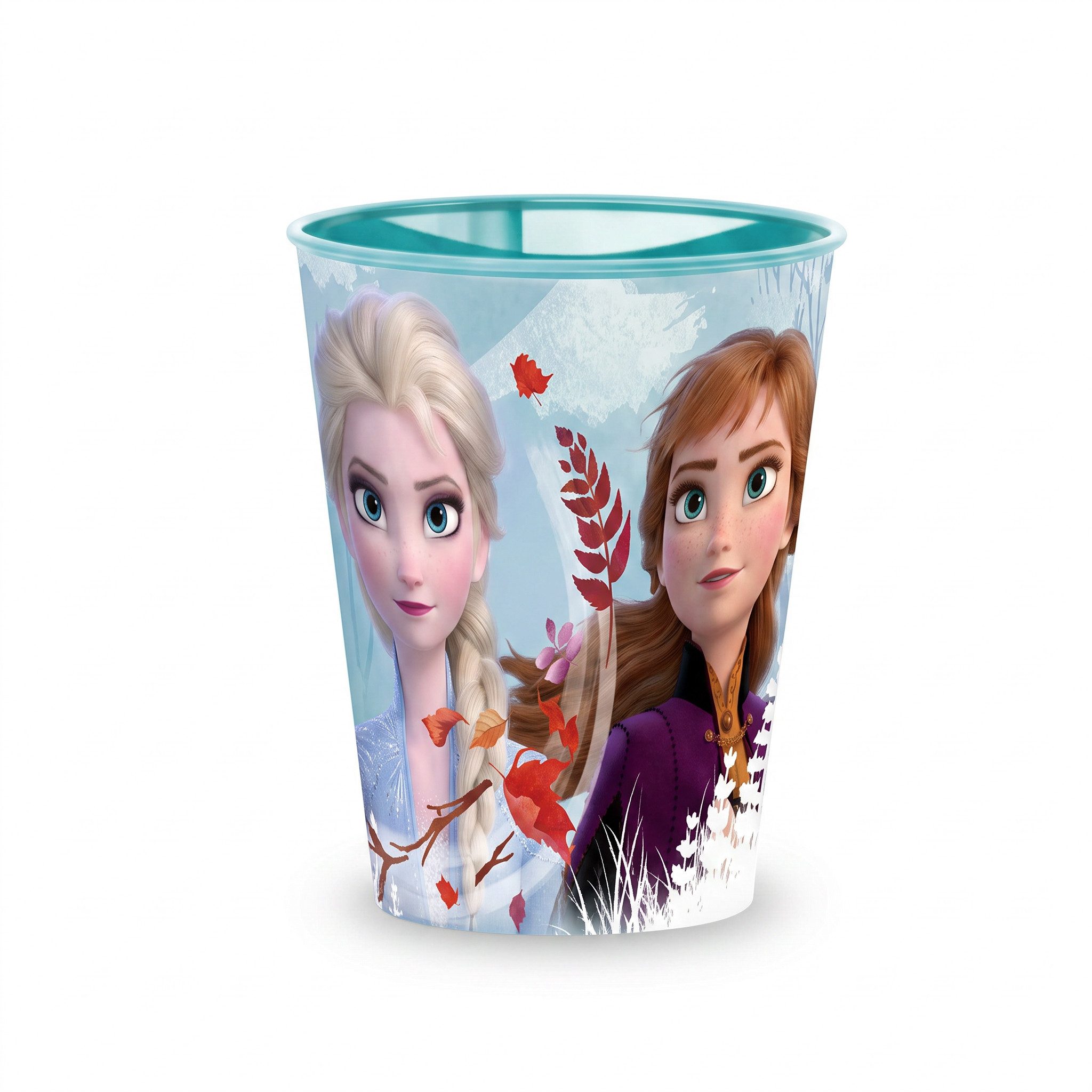 Disney Kindergeschirr-Set Disney Die Eiskönigin Elsa Kinder Geschirr-Set 3 teilig (3-tlg), 1 Personen, Kunststoff, Teller Schüssel Becher – Bild 5 von 5