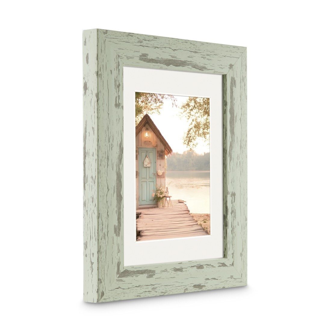 Hama Bilderrahmen "Cottage" Pastellmint 30 x 40 cm, (Einzelartikel, 1 St), 1 – Bild 2 von 4