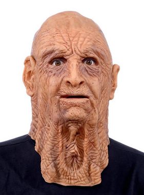 Zagone Studios Verkleidungsmaske Uropa, Beeindruckend realistische Maske mit Mimik-Effekt