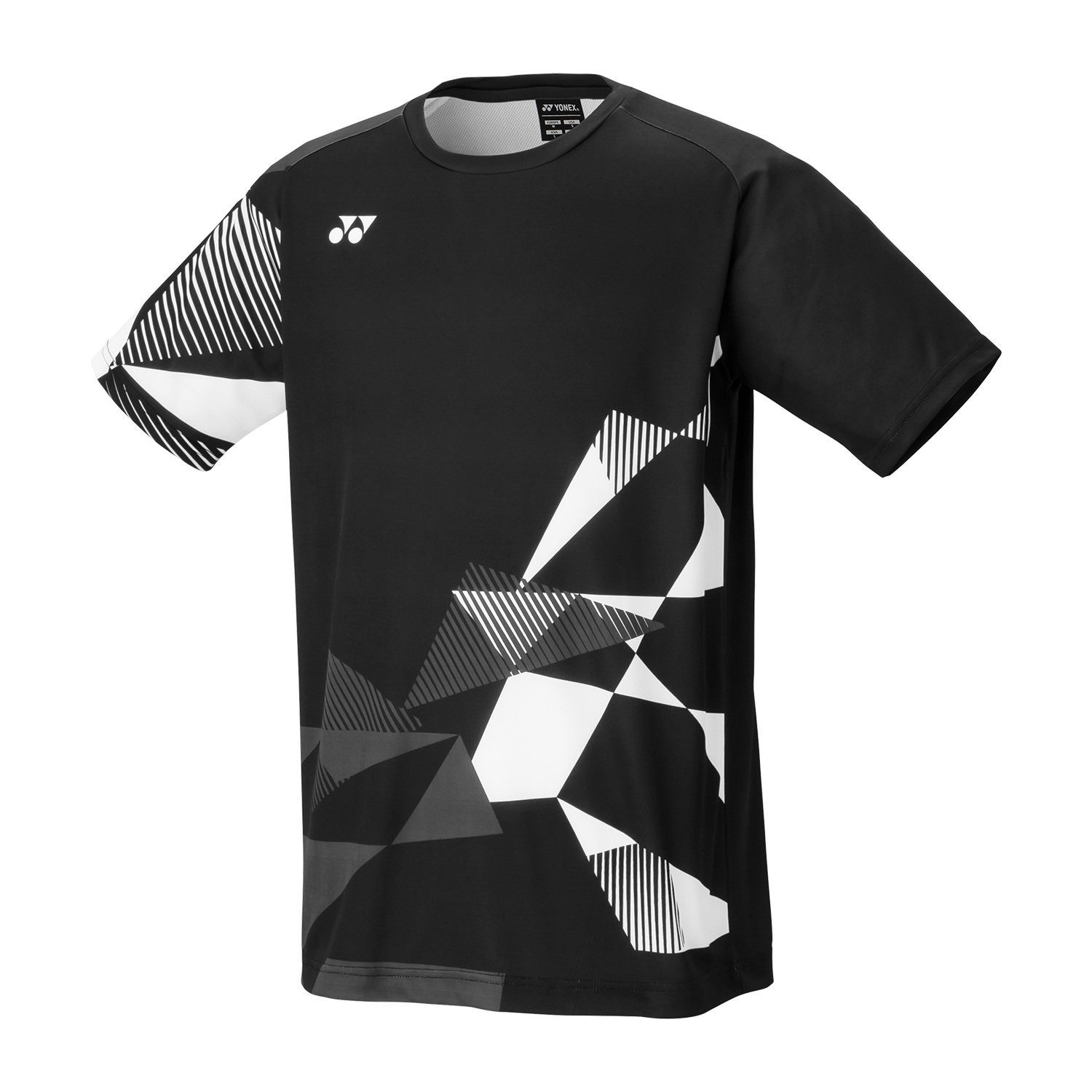 Yonex T-Shirt Practice Graphic 16744 (100% Polyester) 2025 schwarz Herren günstig online kaufen