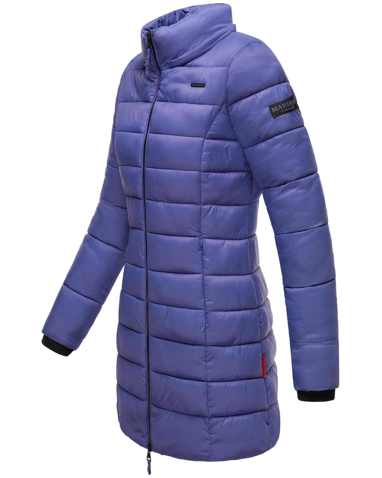 Marikoo Steppmantel Abendsternchen zeitloser Wintermantel mit schmaler Steppung