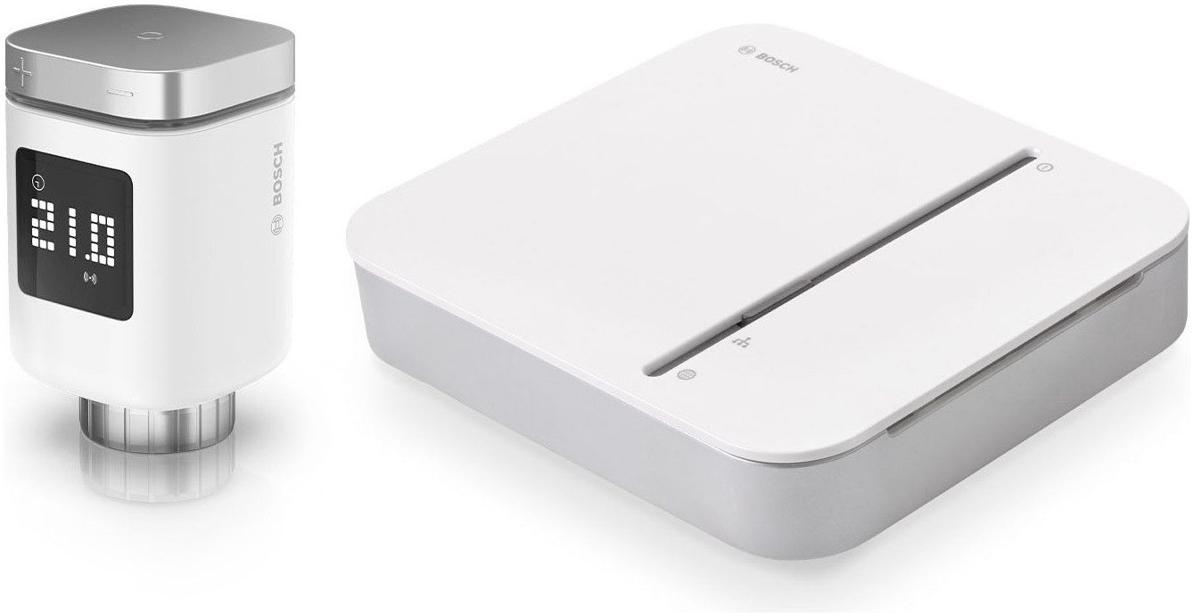 BOSCH Heizkörperthermostat Smart Home Heizen Starter-Set Basic günstig online kaufen