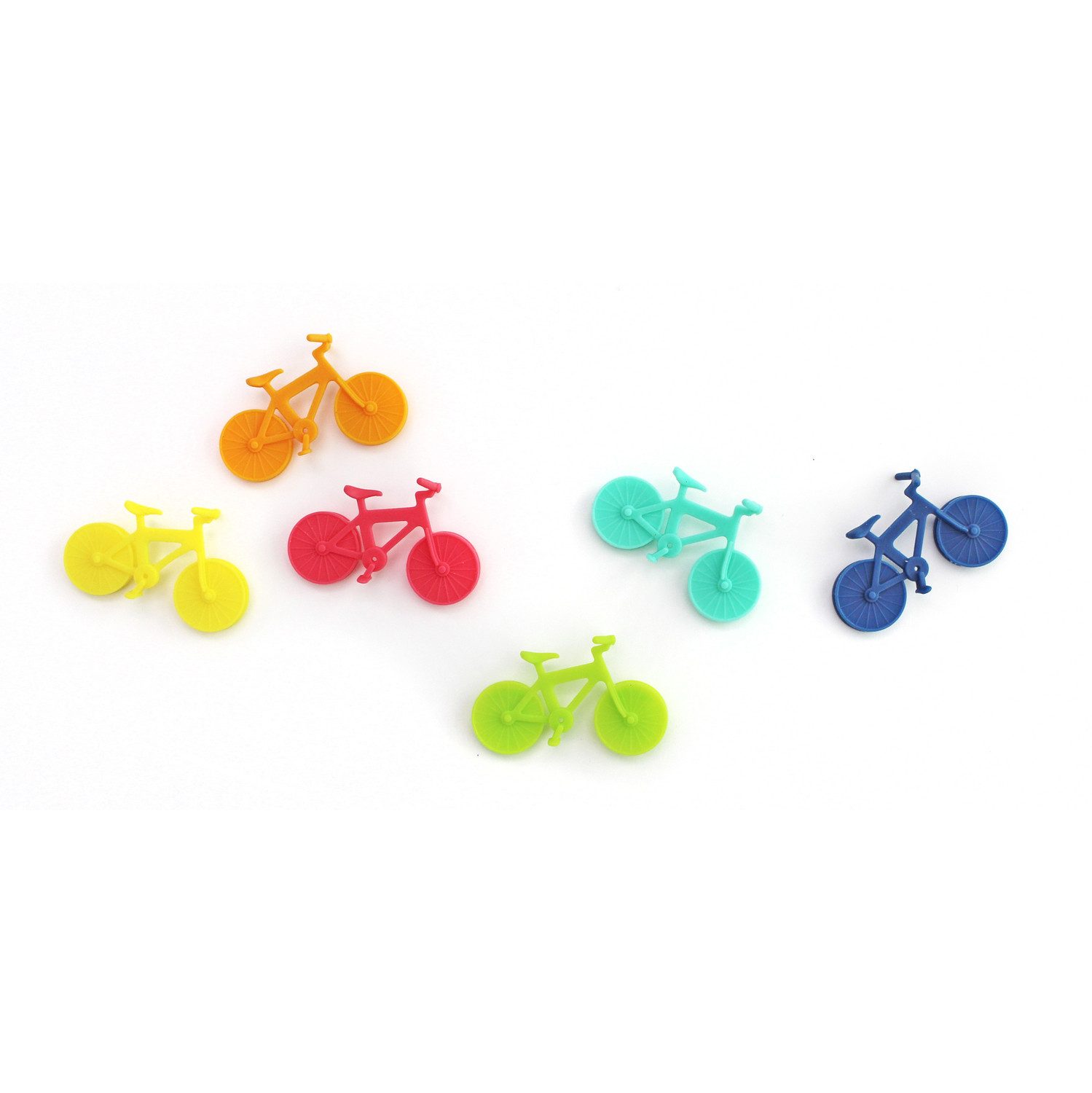 Winkee Küchenorganizer-Set Fahrrad Glasmarkierer im 6er Set