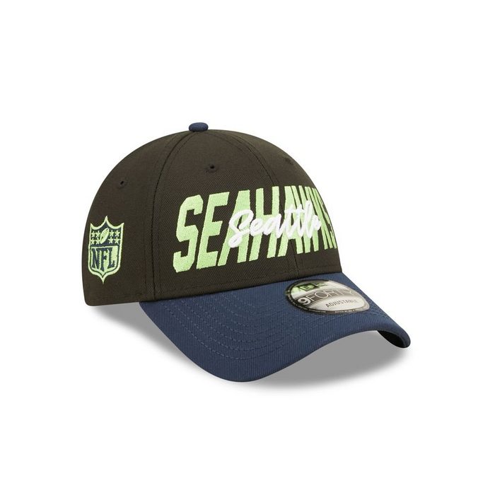 New Era Snapback Cap New Era NFL SEATTLE SEAHAWKS 2022 Official 9FORTY Snapback Draft Cap