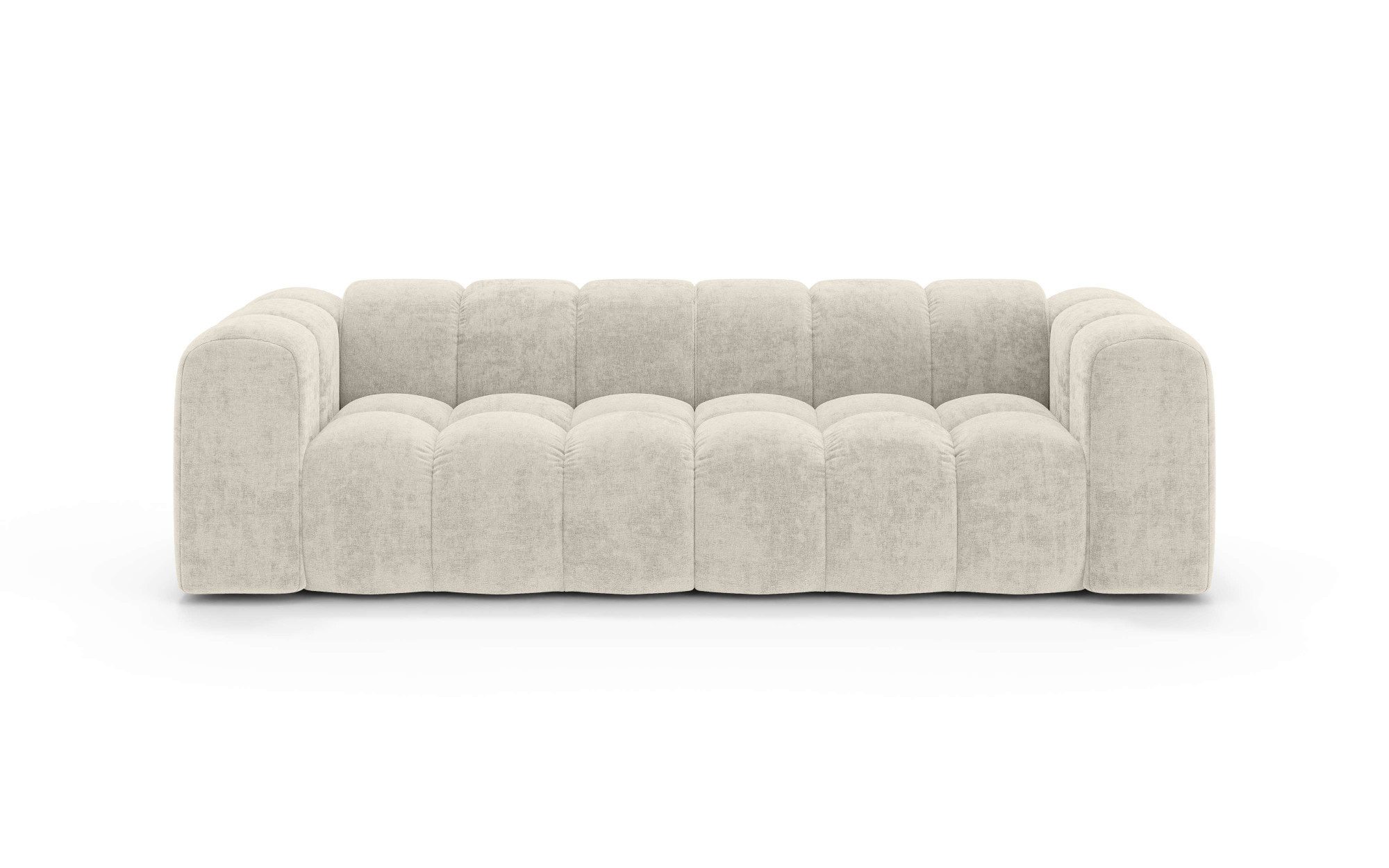 OTTO home Big-Sofa KALLIE Design-Sofa mit Steppung, Bubble-Optik, Breite 248 cm, moderne Steppung, hoher Sitzkomfort und modernes Design
