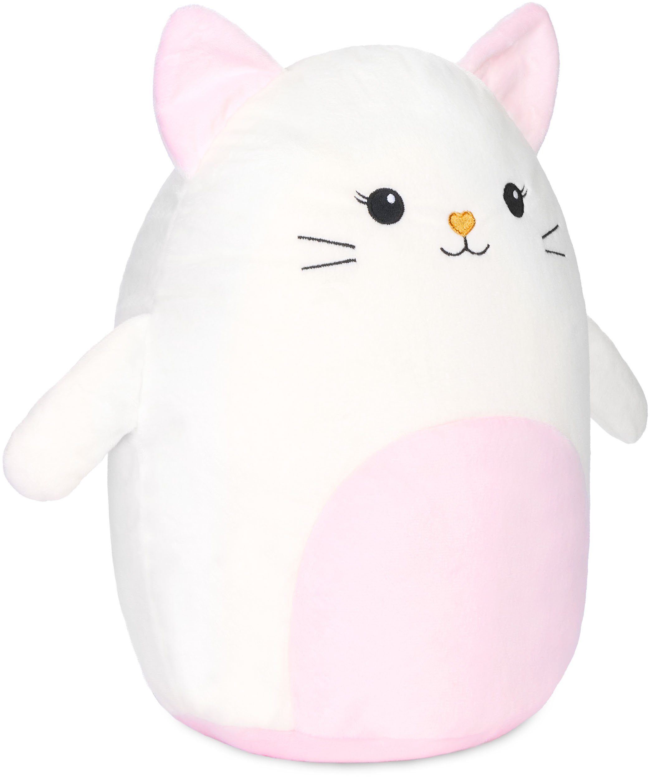SQUISHBRUBIES Kuscheltier Kira die Katze - 35 cm Stofftier - Superweich (1-St), Plüschtier zum Kuscheln, Verschenken und Sammeln