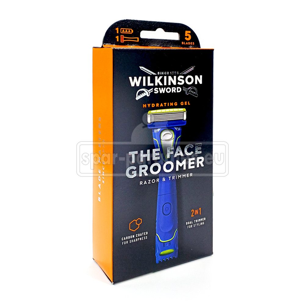 Wilkinson Körperrasierer Wilkinson HYDRO 5 The Face Groomer Rasierer & Trimmer