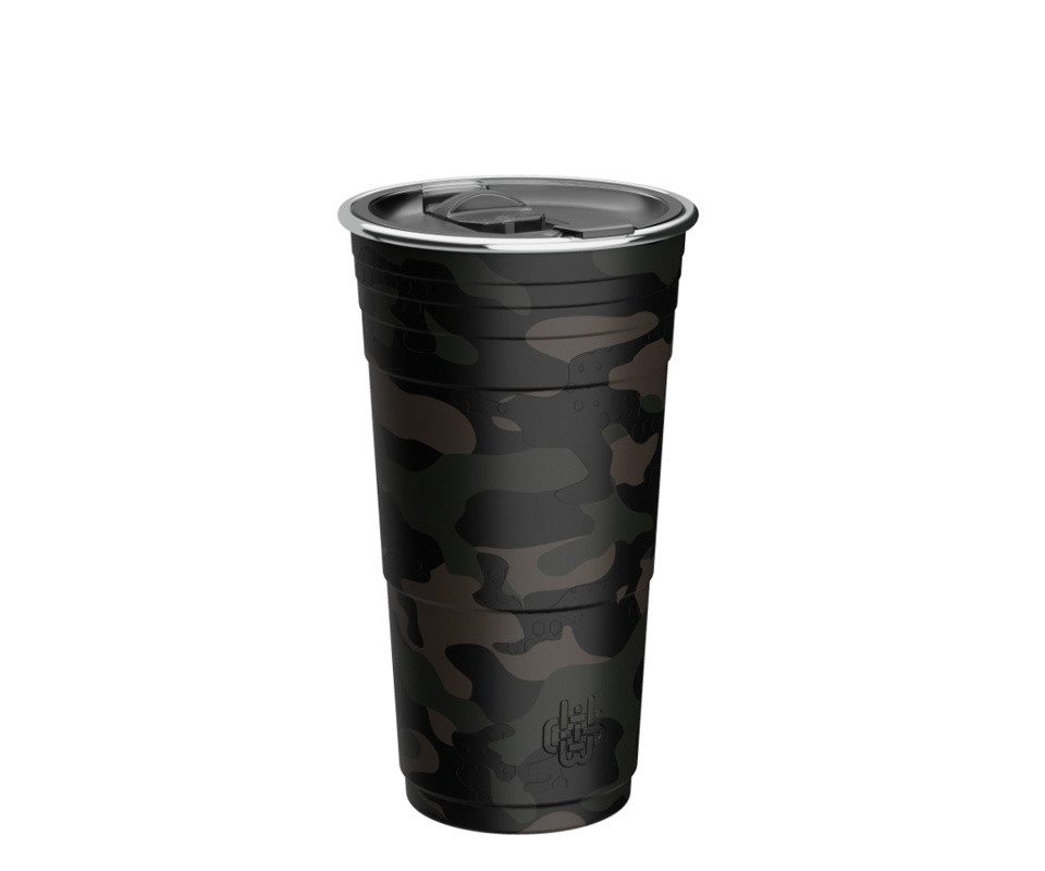 WYLD GEAR Thermoflasche Wyld Gear WYLD CUP 24 OZ (709 ml), Trinkbecher, 18/8 Edelstahl, shadow, Isolierend