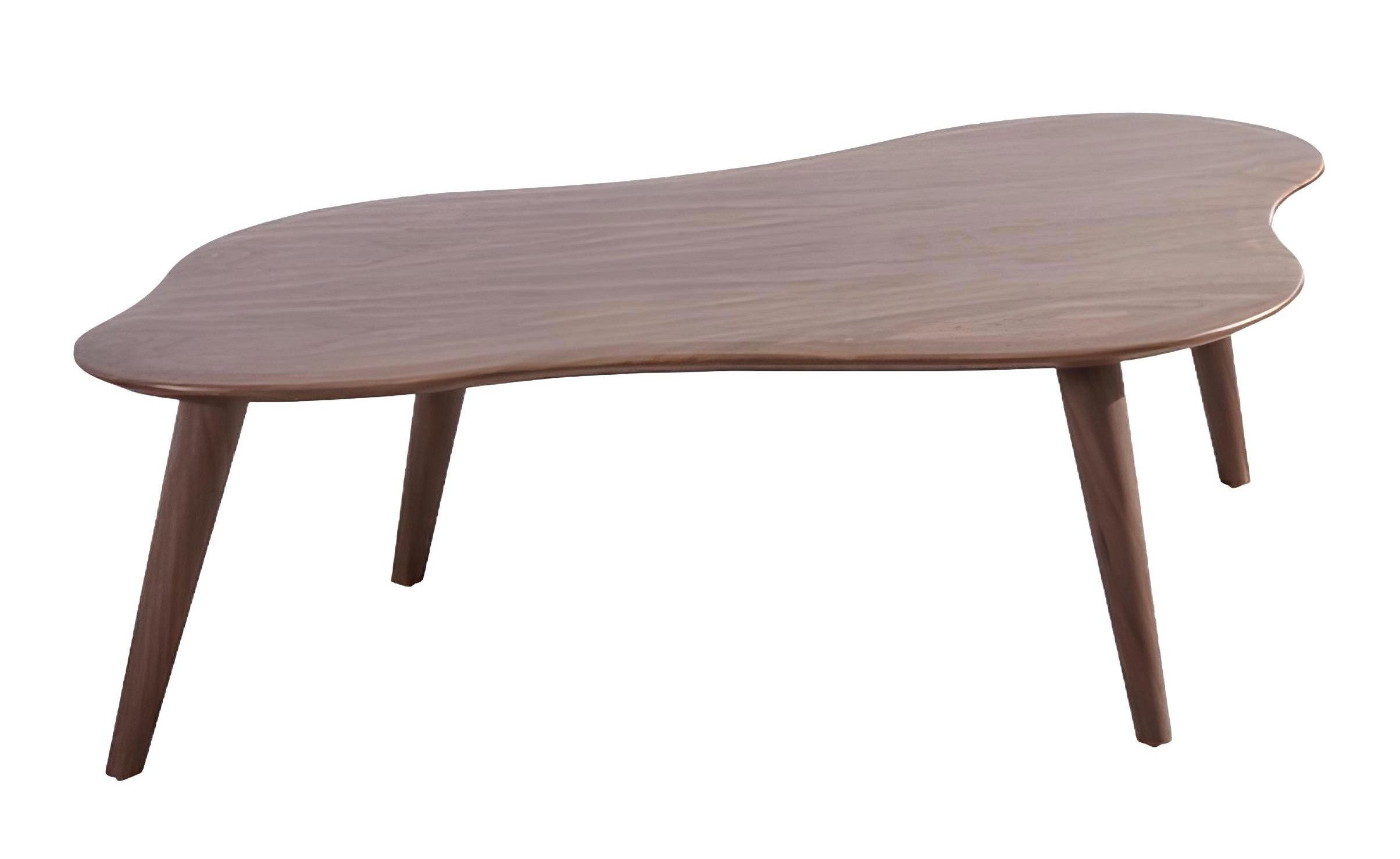 JVmoebel Couchtisch Luxuriöser abstrakter Tisch aus Holz für elegantes Wohnzimmerdesign (Couchtisch), Made in Europa
