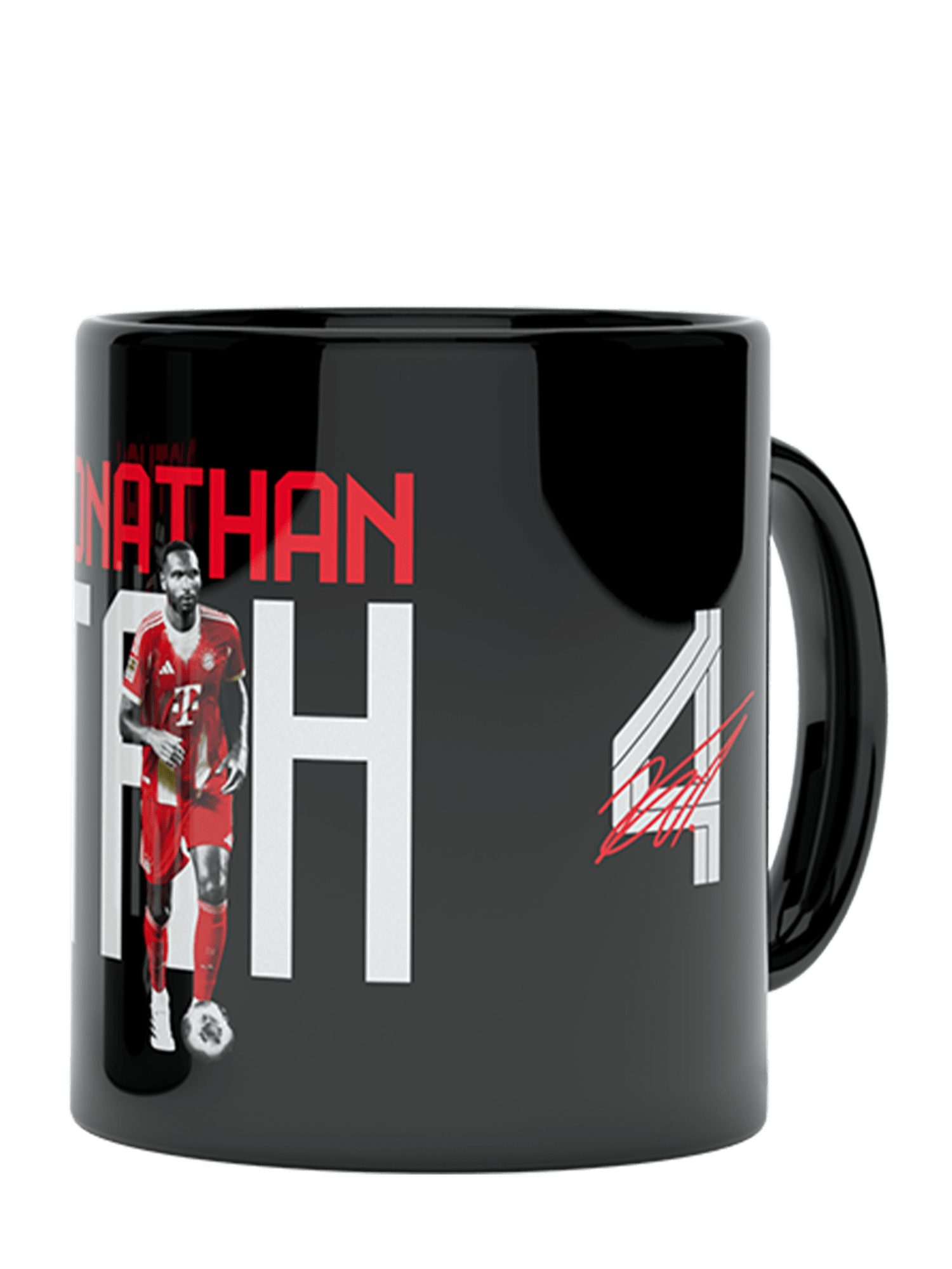 Tasse FC Bayern München I Tasse Tah 0,3 l I Schwarz