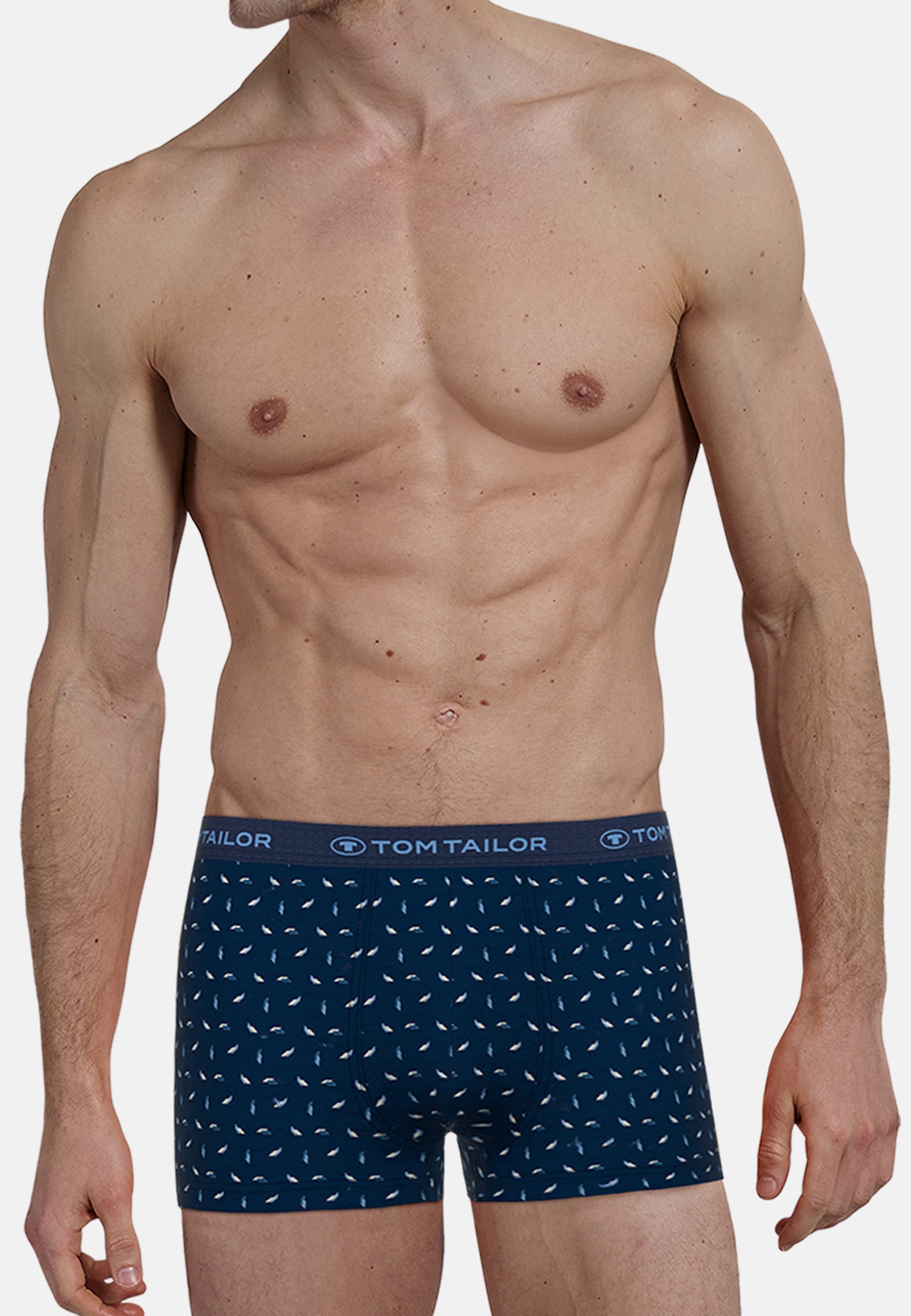 TOM TAILOR Boxershorts Buffer (3er Pack) weich, bequem, eng, elastisch, Log günstig online kaufen