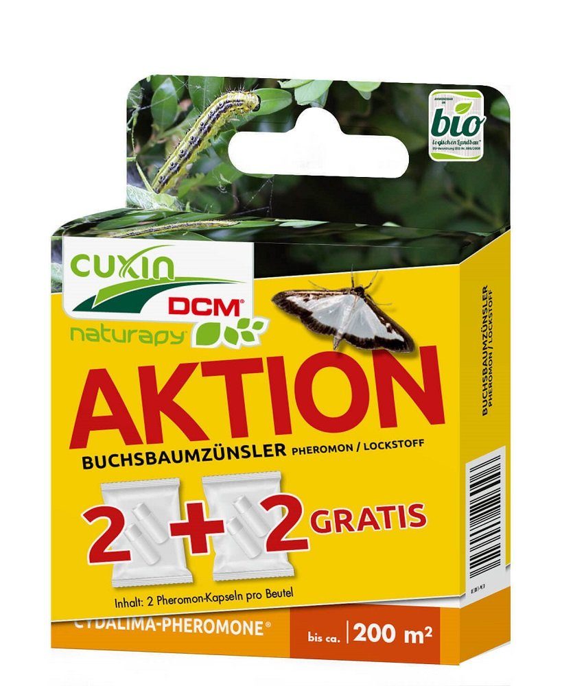 Insektenfalle CUXIN DCM Naturapy Nachfüllpack Buchsbaumzünsler Pheromon