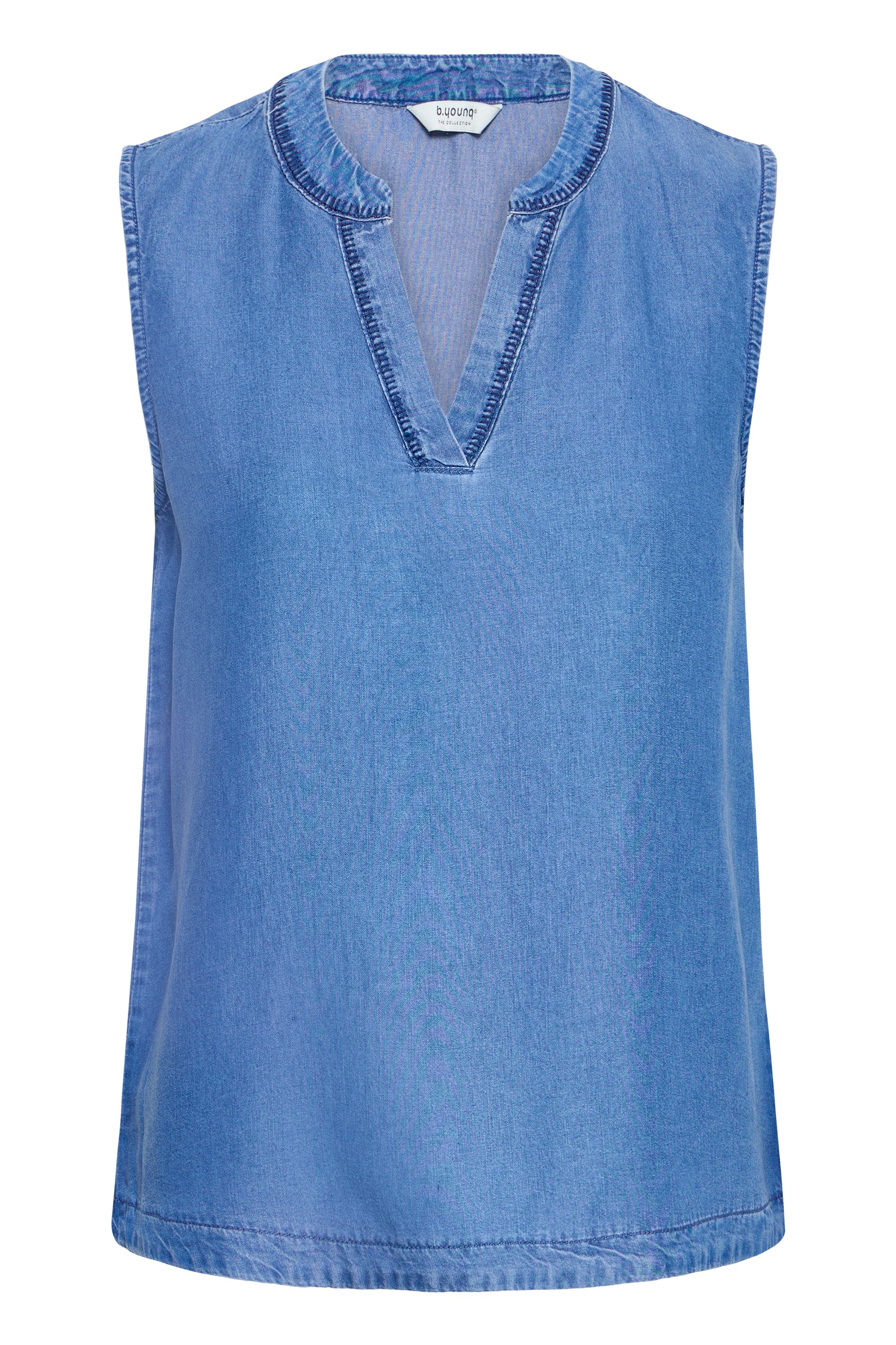 Blusentop Ärmellose Bluse BYKOSMO
