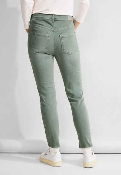 STREET ONE Slim-fit-Jeans High Waist