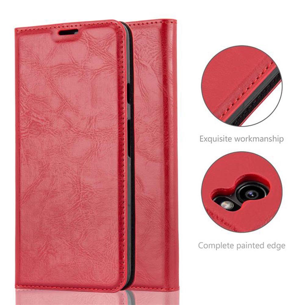 Cadorabo Handyhülle für Google PIXEL 2 XL Hülle Google PIXEL 2 XL, Hülle Schutzhülle mit Standfunktion, Magnetverschluss und Kartenfach