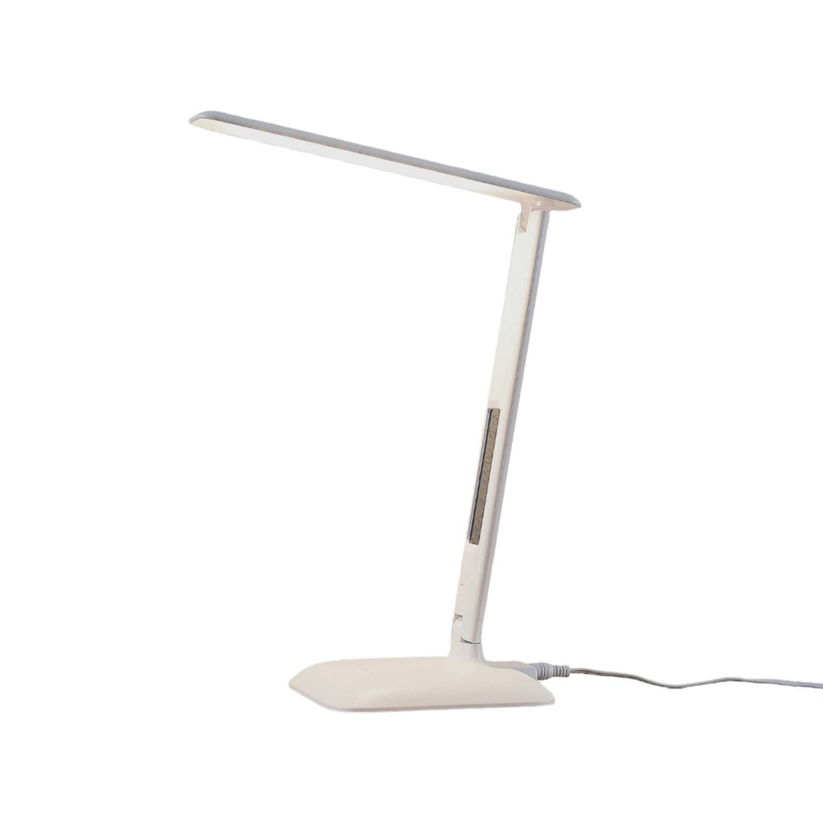 Lindby Schreibtischlampe Ludmilla, Enthalten, 1 x 5,6 W LED, Farbwechsel warmweiß / tageslicht