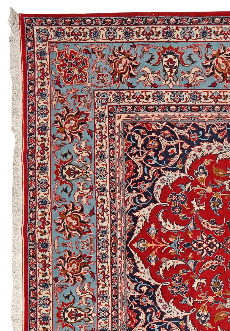 Looma Teppich Isfahan, rechteckig, Höhe: 6 mm, Isfahan, Schurwolle, Unikat