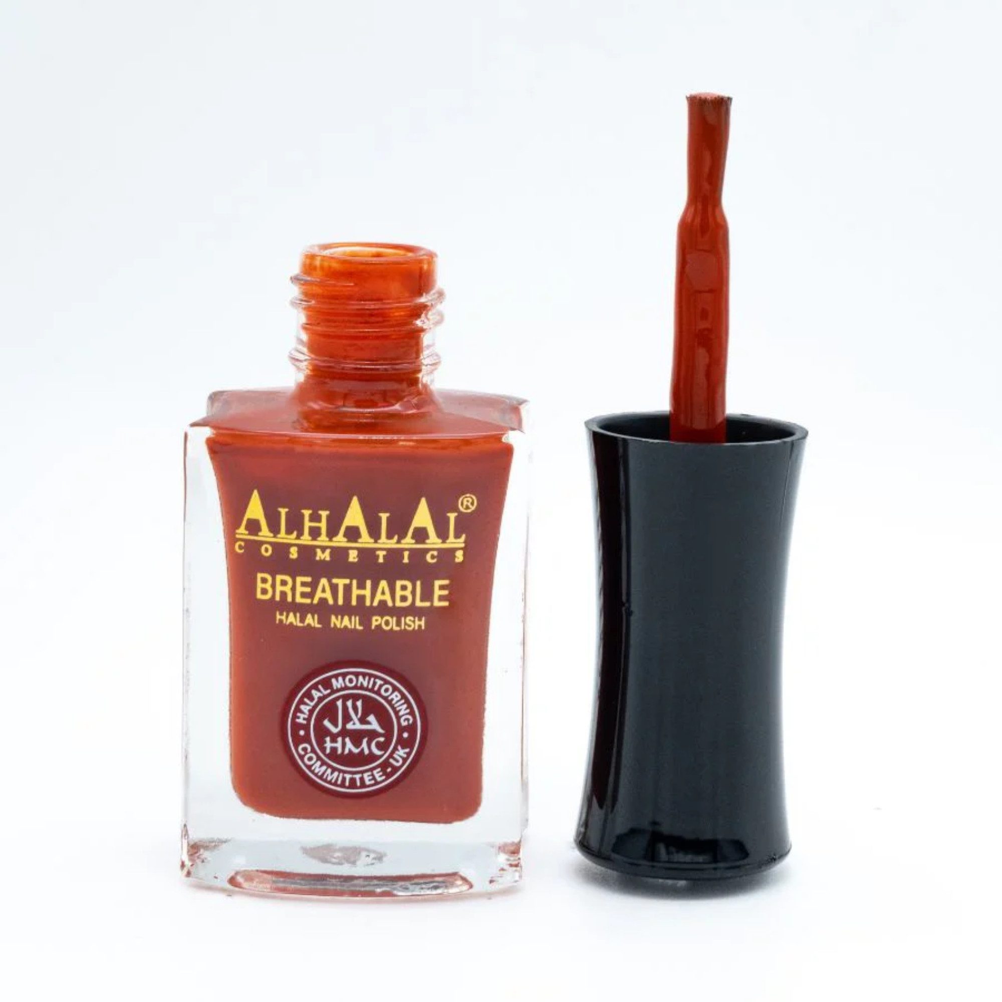 Alhalal Cosmetics Ltd. Nagellack Atmungsaktiver Halal Nagellack – alkoholfrei & wasserdurchlässig, Halal HMC-Zertifiziert,Vegan & alkoholfrei