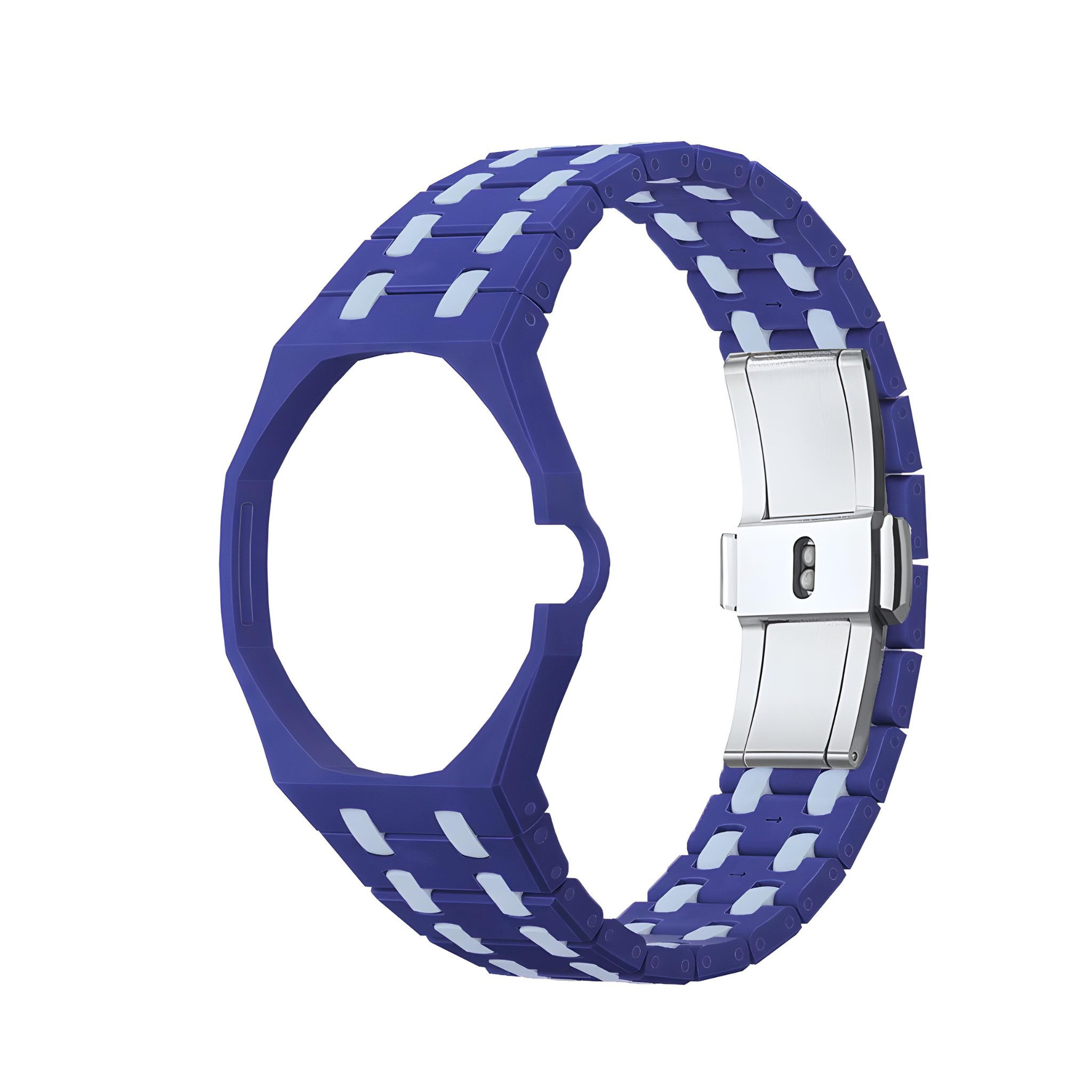 HS.SUPPLY Uhrenarmband Armband passend für RoyalPop Audemars Piguet x Swatch, Armbandlänge anpassbar - Gliederaufbau