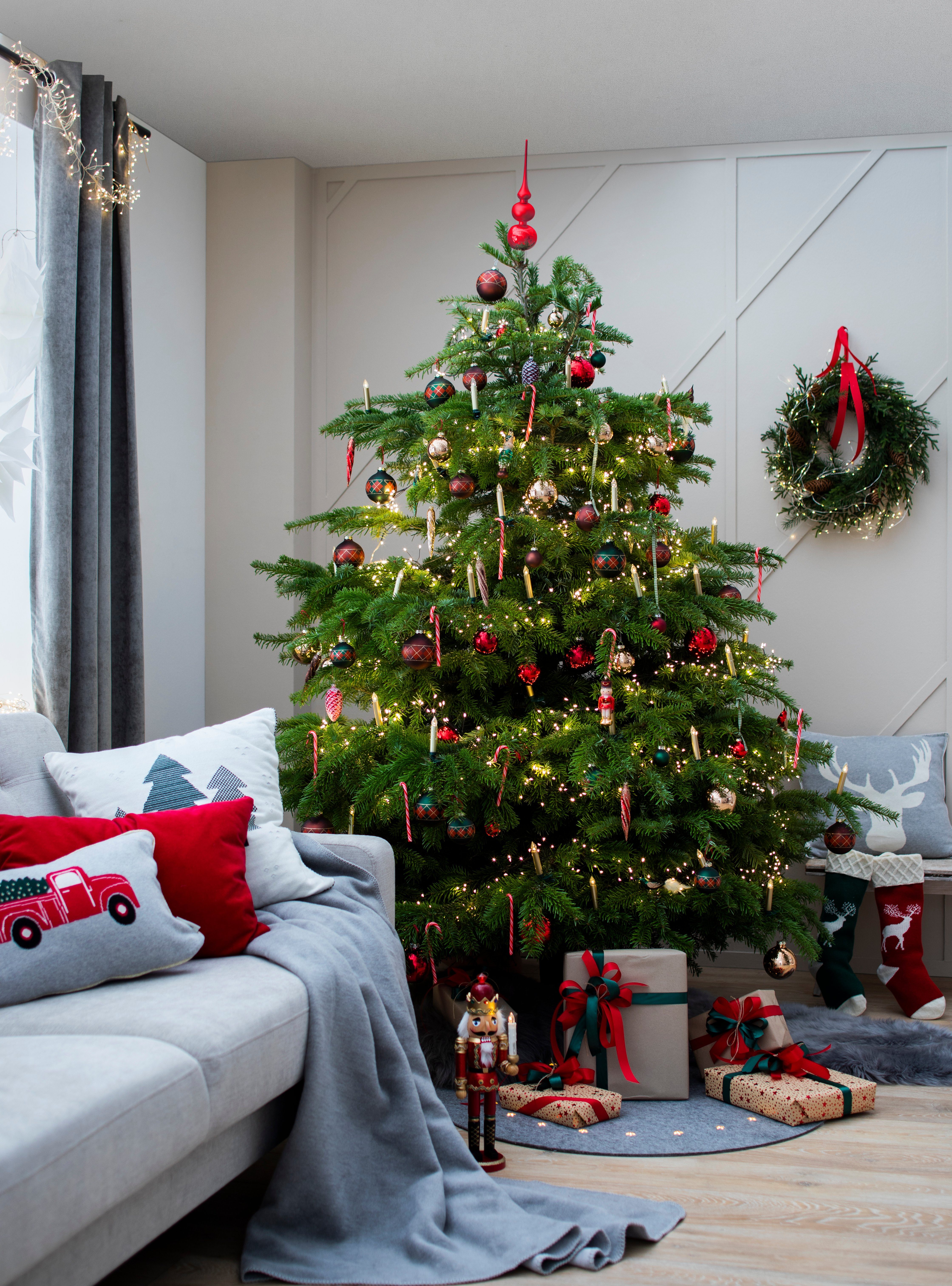 my home Zapfen Christbaumschmuck (4-tlg), True Weihnachtsdeko, Christmas, Christbaumschmuck
