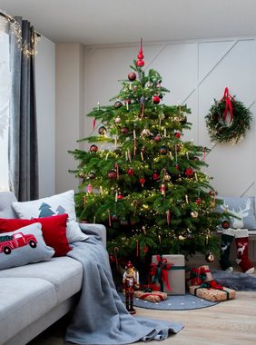 my home Christbaumschmuck True Christmas, Weihnachtsdeko, Christbaumschmuck (4-tlg), Zapfen