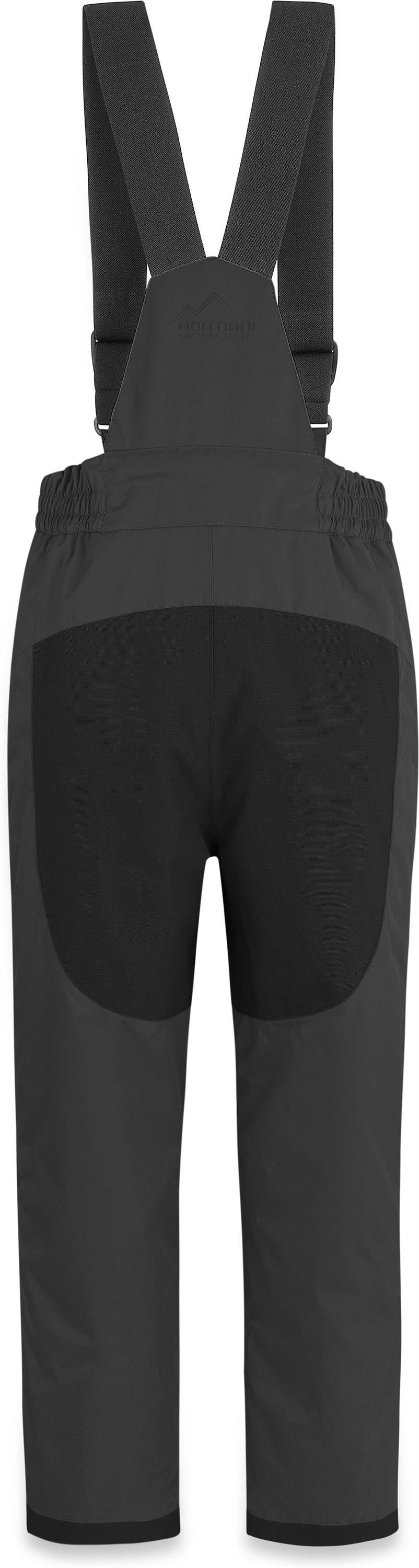 normani Schneehose Kinder Winterhose Salcha Gefütterte Thermohose mit abnehmbaren Hosenträgern -Junge und Mädchen