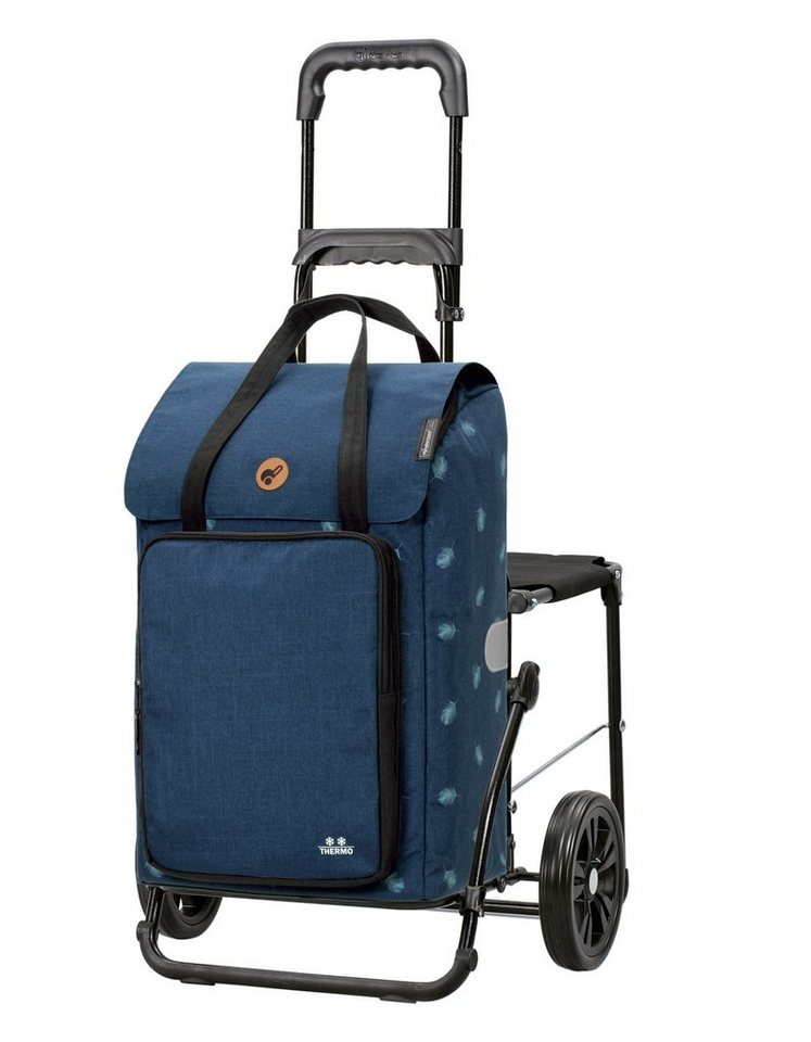 cm Spurbreite - - Komfort Räder Andersen mit leicht 20 laufende Durchmesser l, Shopper, Rad 44 Gestell Einkaufstrolley 52 cm