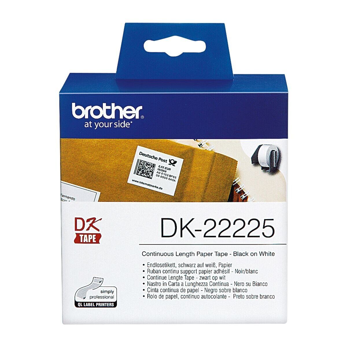 Thumbnail - Brother Thermorolle DK-22225, Endlosrolle B/L 38 mm/30,48 m