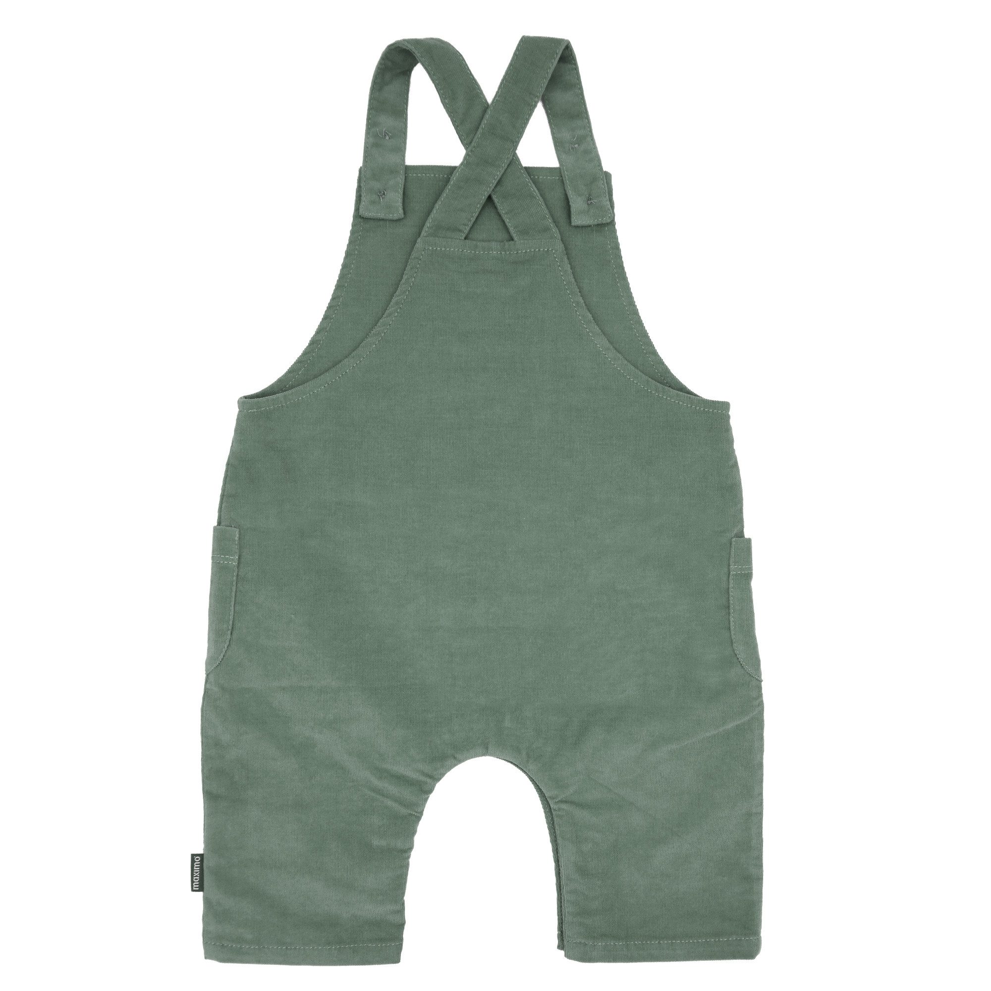 MAXIMO Latzhose Baumwollmix, Stretch-Cord, Träger, zum Knöpfen, Wickelöffnung