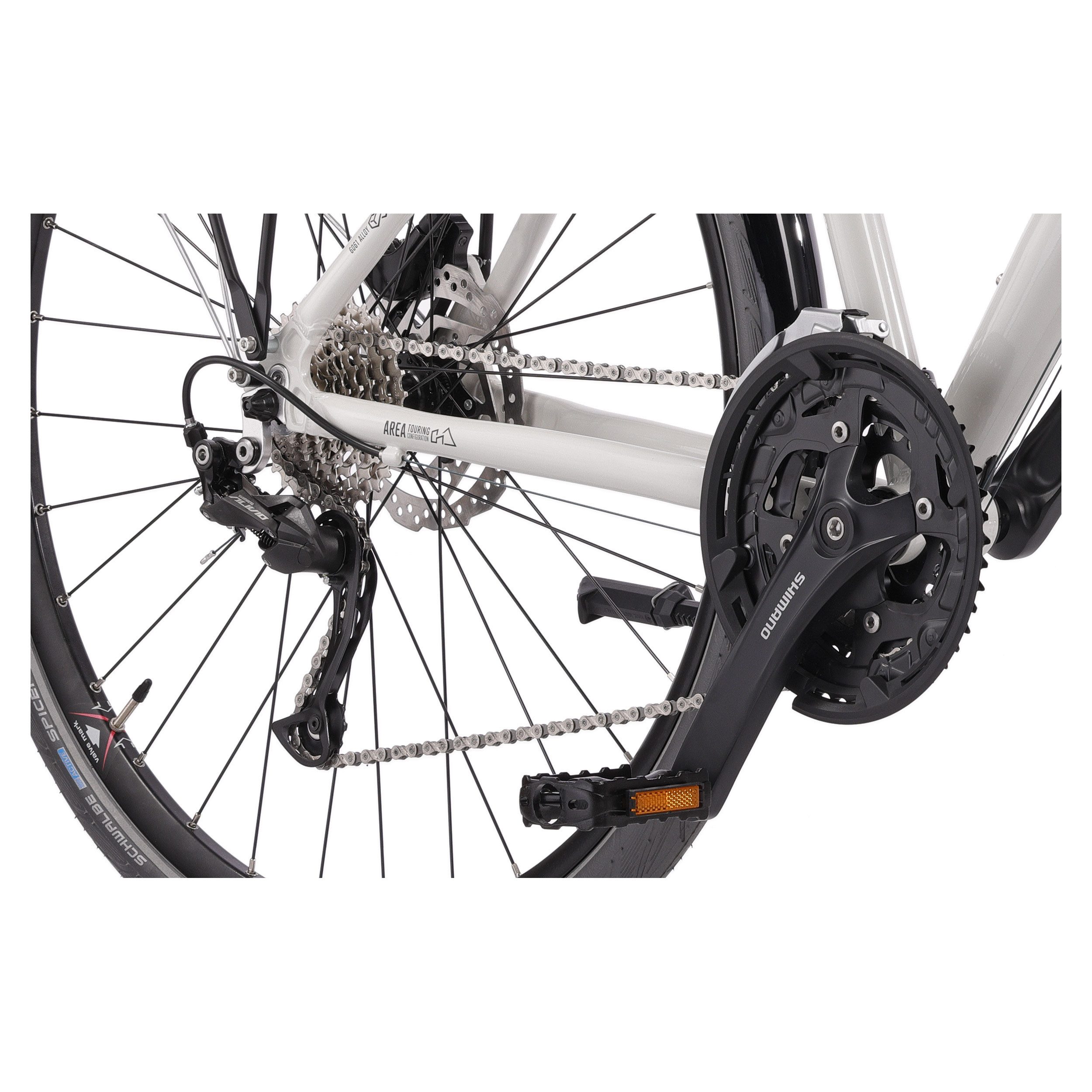 Airtracks Trekkingrad 28 Zoll Damen Trekking Fahrrad Creon AREA DB, 24 Gang Shimano, Kettenschaltung, (3x8 Gang Shimano Alivio RD-T4000 SGS Shadow), Rahmenhöhen 44cm 48 cm 52 cm » Mod. 2026