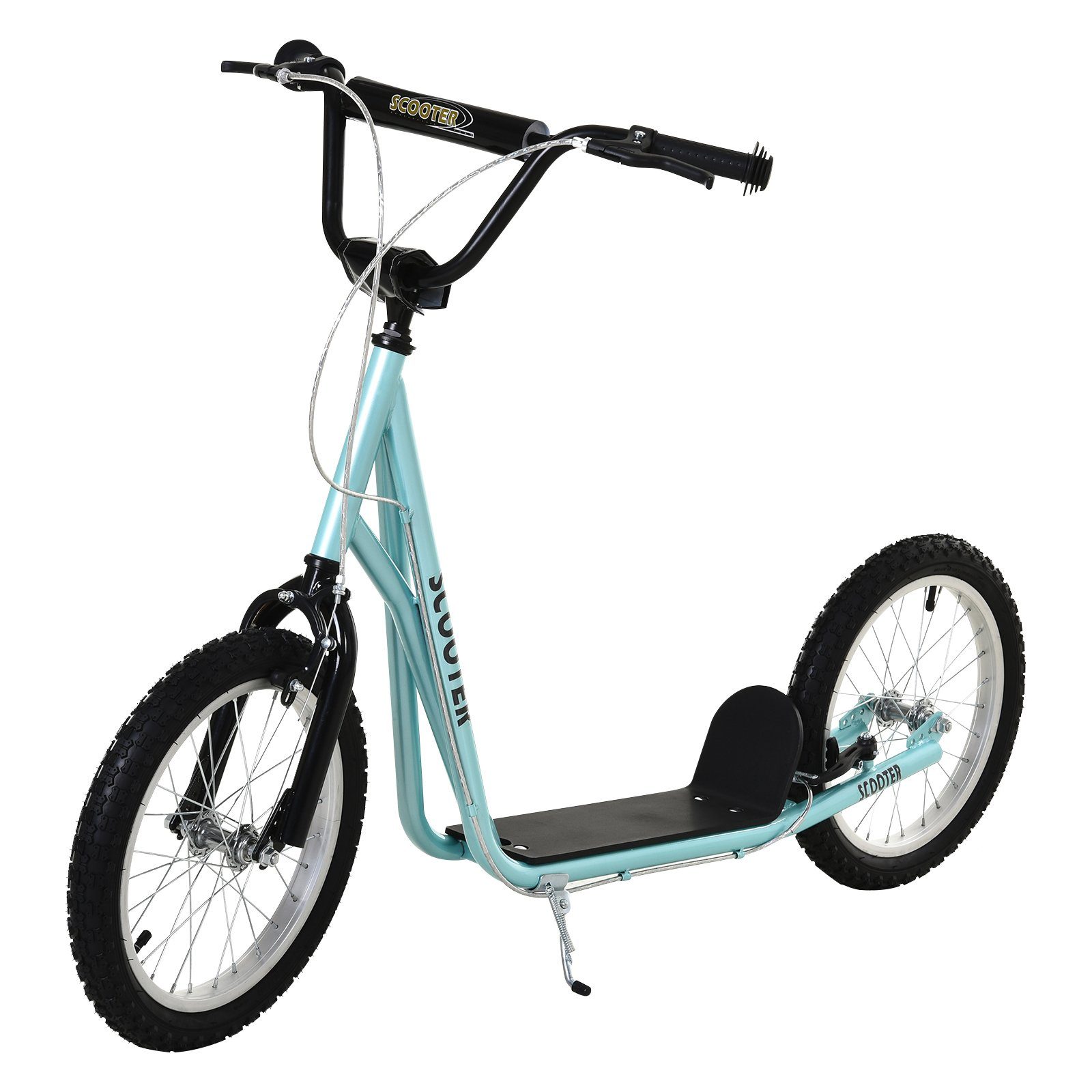 HOMCOM Scooter Kinderscooter mit Handbremse